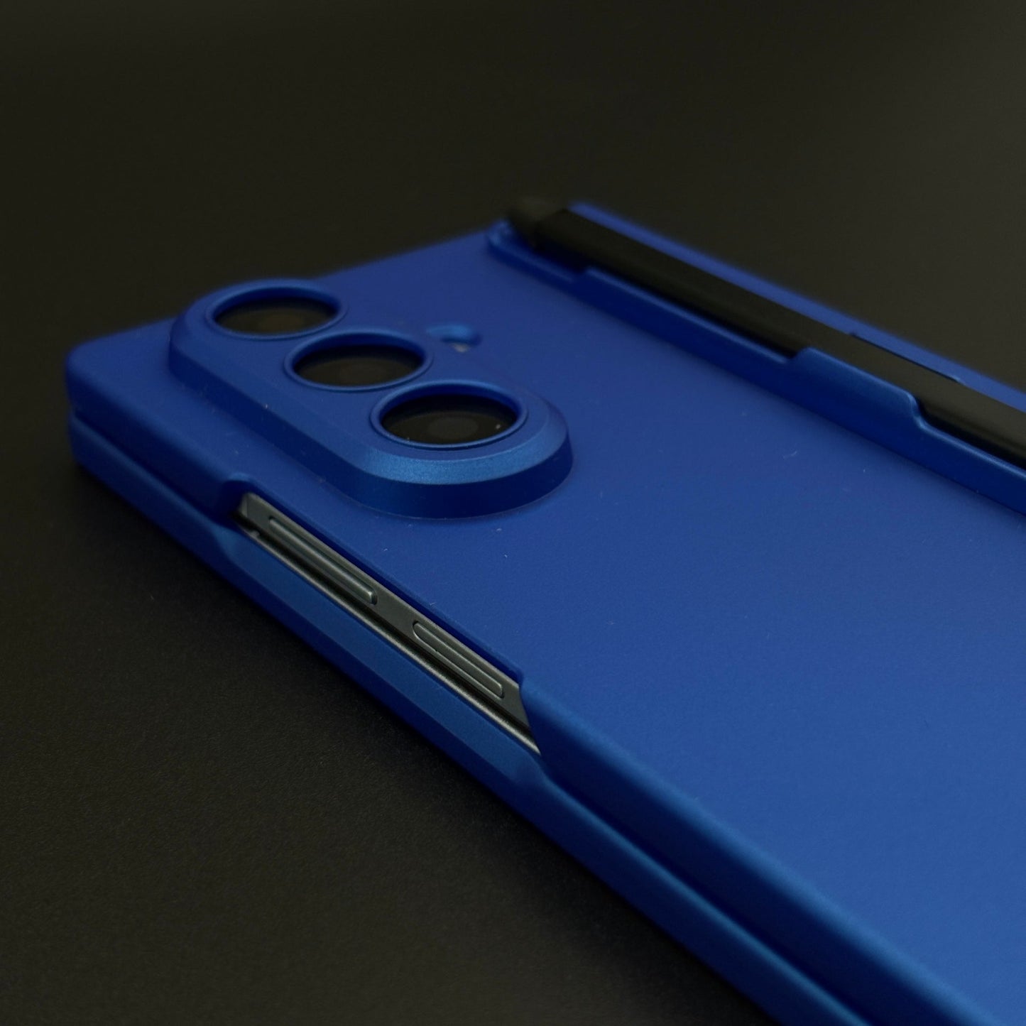 Matte Armor Hard Shell Case Cover with Pen for Samsung Galaxy Z Fold 7 |  Front Screen Protector