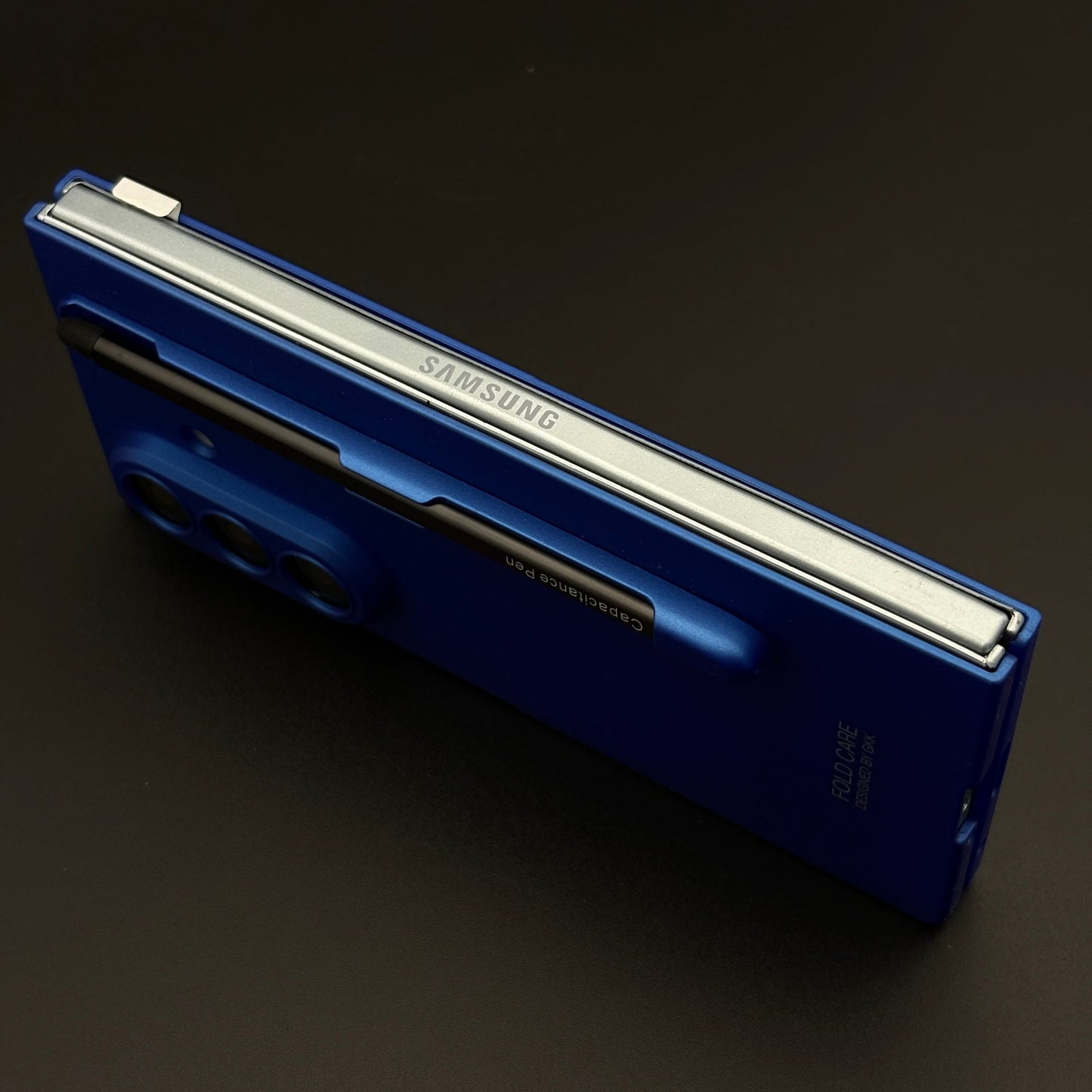 Matte Armor Hard Shell Case Cover with Pen for Samsung Galaxy Z Fold 7 |  Front Screen Protector
