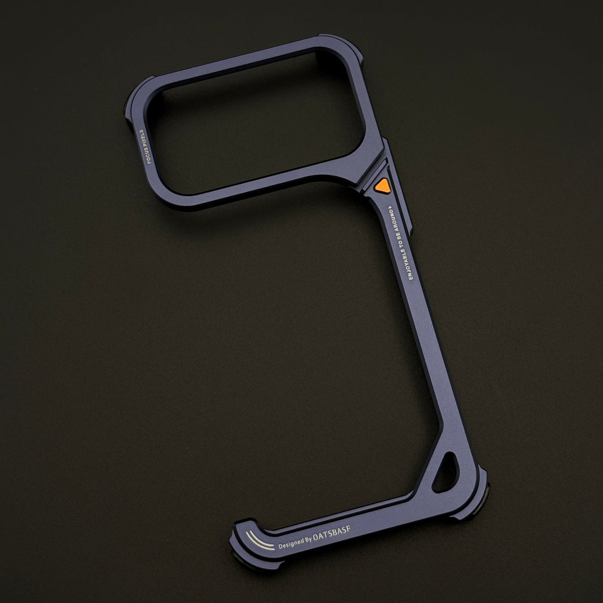 9 Shape Aluminum Metal Frameless Border Mobile Case Cover for iPhone 17 Series