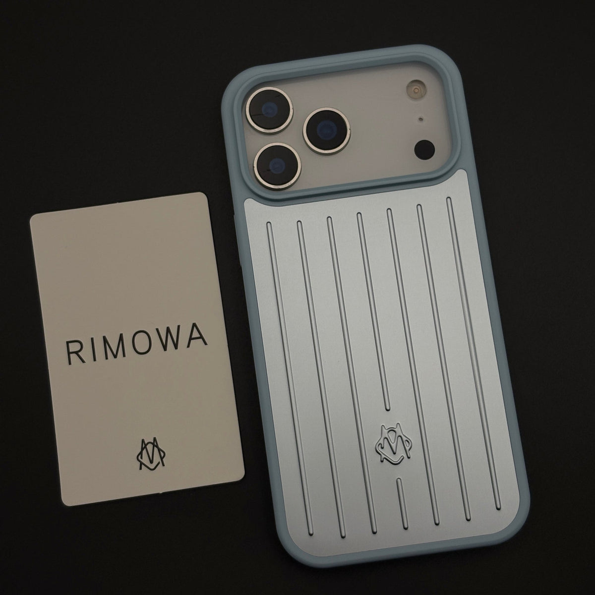 Luxury Luggage Brand RM Vertical Ribbed Hidden MagSafe OG Case for iPhone 17 Series