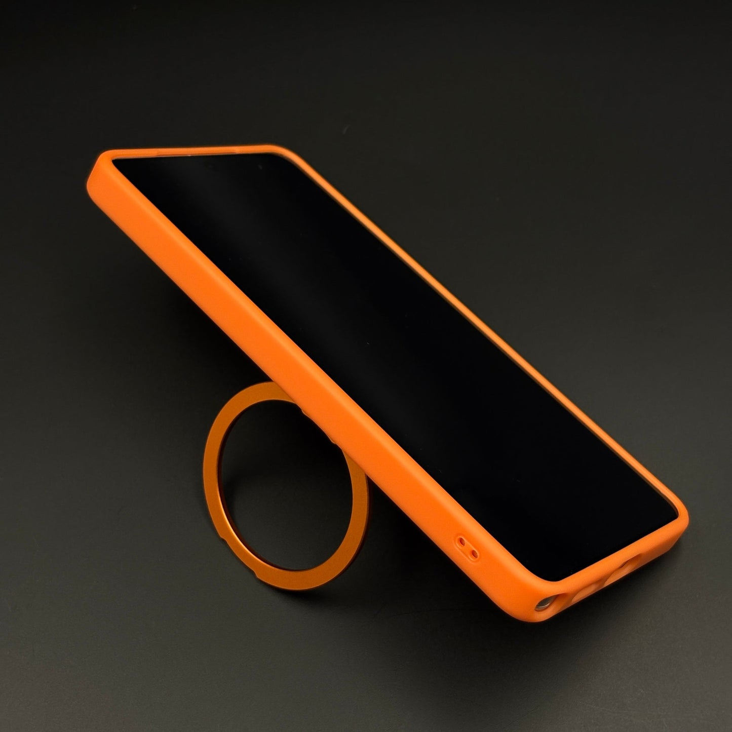 Smokey Rotating Stand MagSafe Mobile Case Cover for Samsung Galaxy S26 Ultra | Translucent Protection