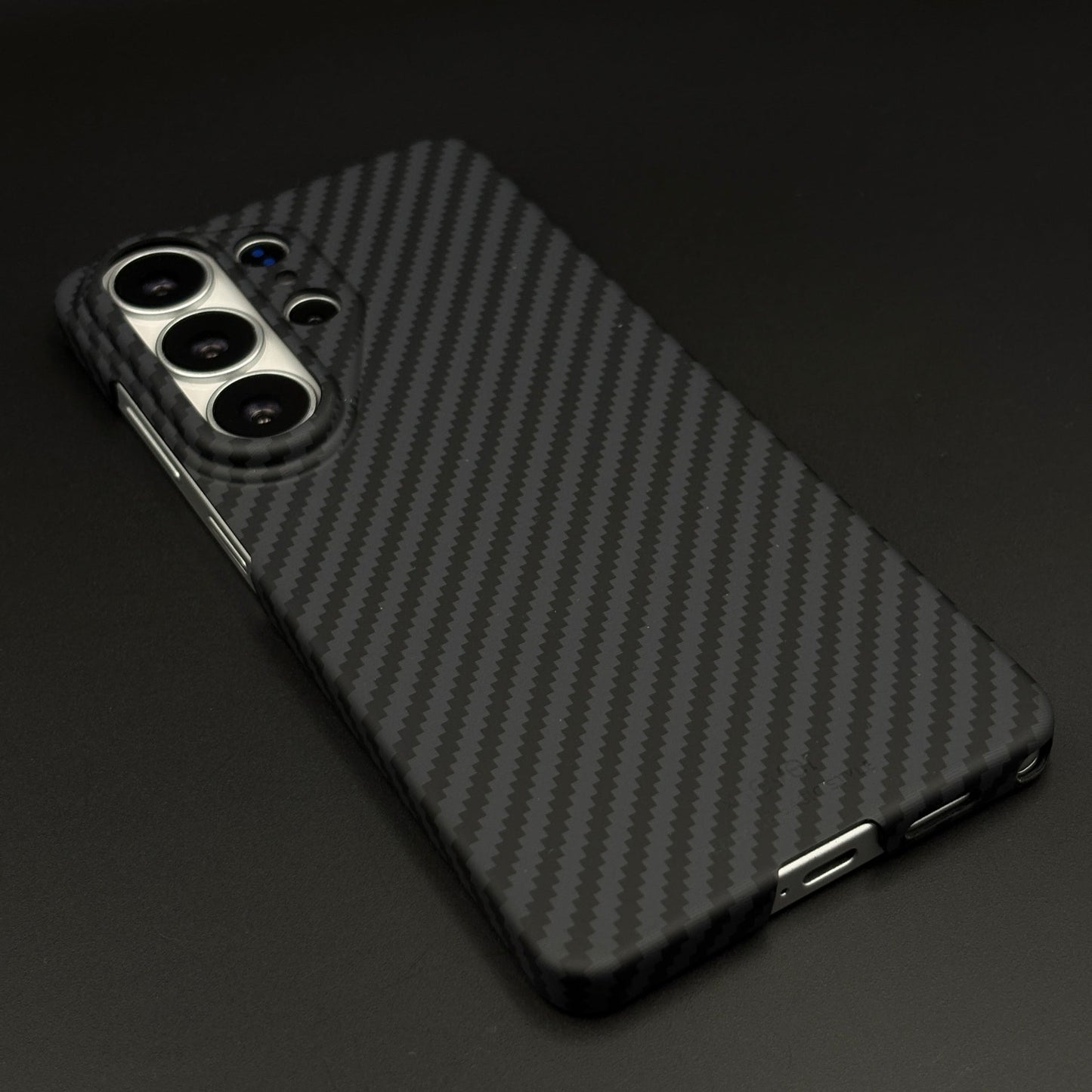 Nanofiber Carbon MagSafe Mobile Case Cover for Samsung Galaxy S26 Ultra | Hidden Magnetic Charging | Ultra-Slim Protection