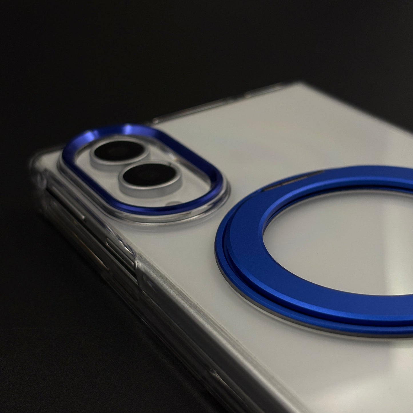 Premium Transparent Case with 360° Rotating Kickstand for Samsung Galaxy Z Fold 8 | No-Yellowing | Sleek Fit