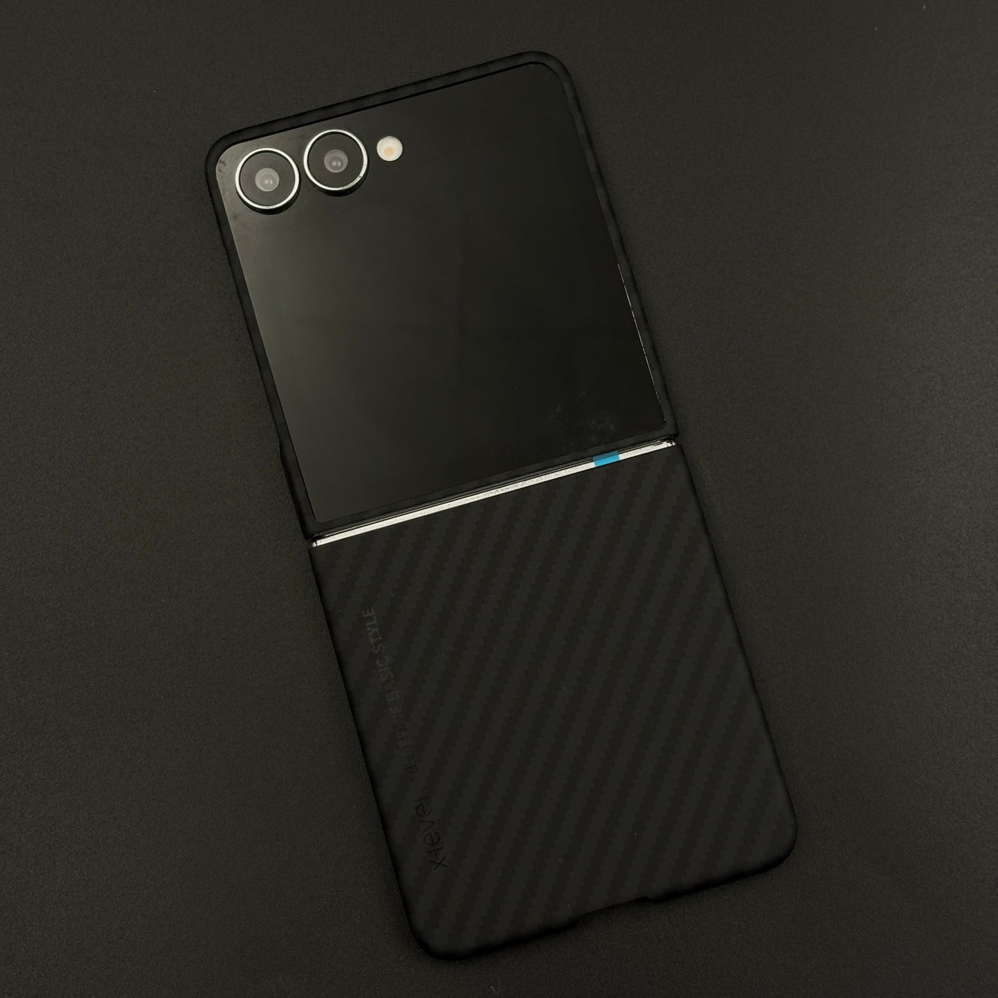 Ultra Thin Carbon Fibre Feel Case for Samsung Galaxy Z Flip 7