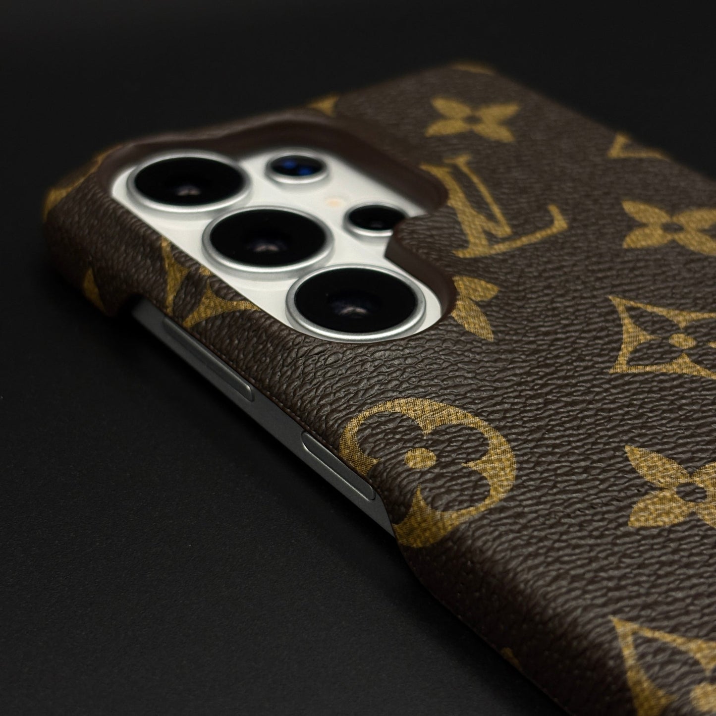 Luxury Brand PU Leather Brand Pattern Case for Samsung Galaxy S26 Ultra | Designer Protective Cover