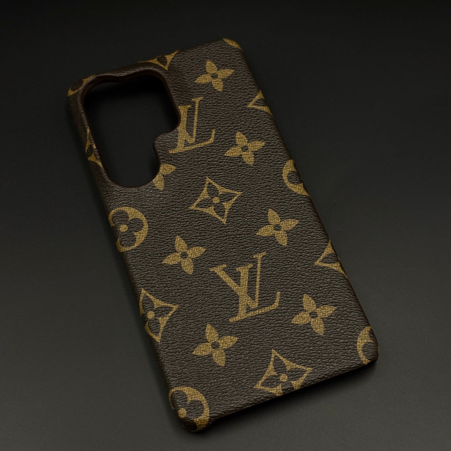 Luxury Brand PU Leather Brand Pattern Case for Samsung Galaxy S26 Ultra | Designer Protective Cover