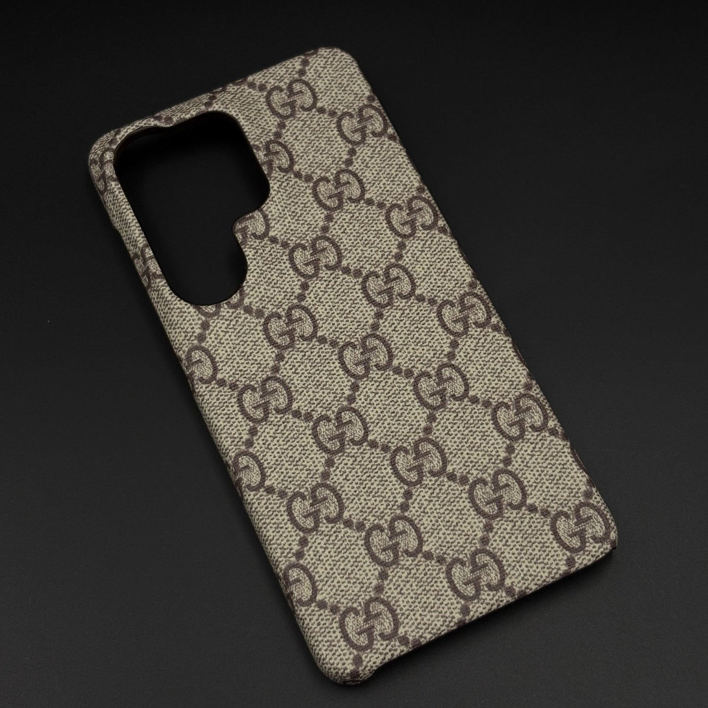 Luxury Fashion Brand GG PU Leather Case for Samsung Galaxy S26 Ultra