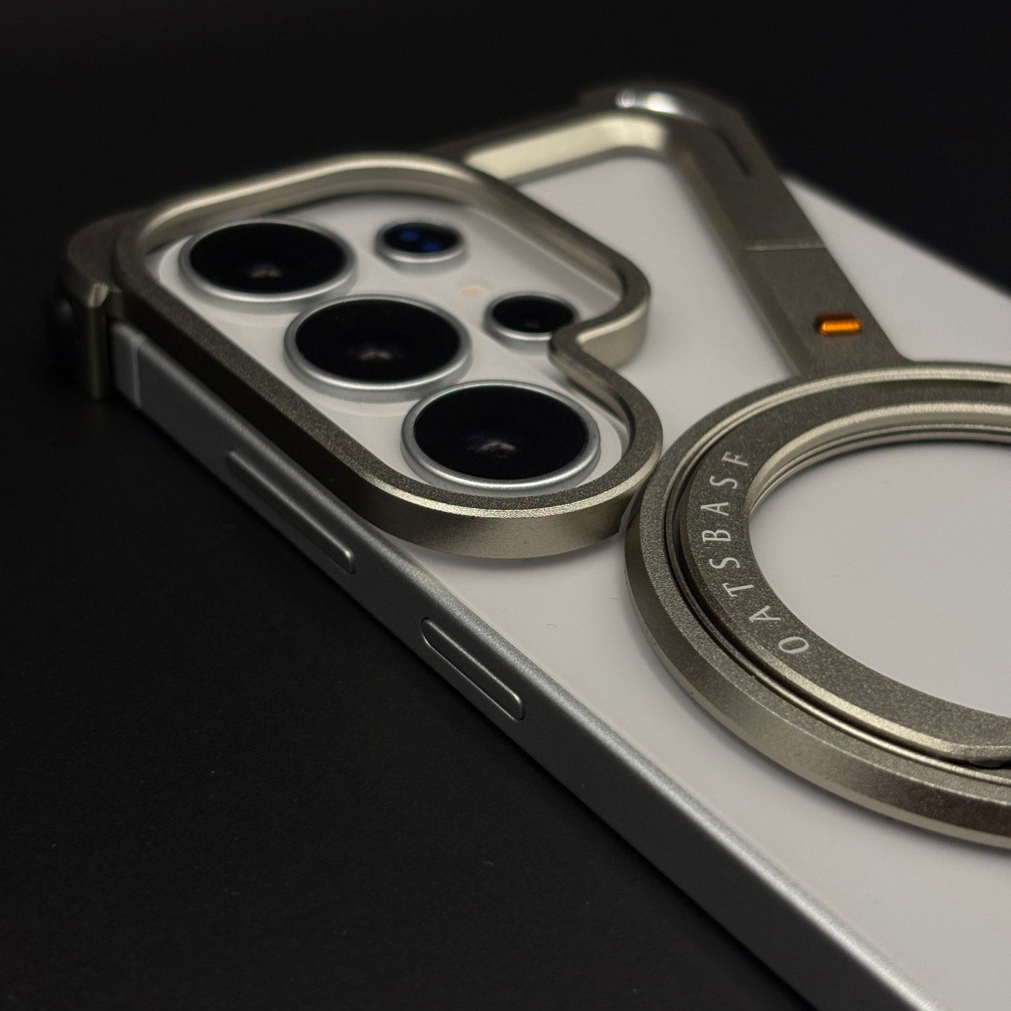 Z Shape Aluminium Metal Rotating Kickstand for Samsung Galaxy S26 Ultra | Frameless Design