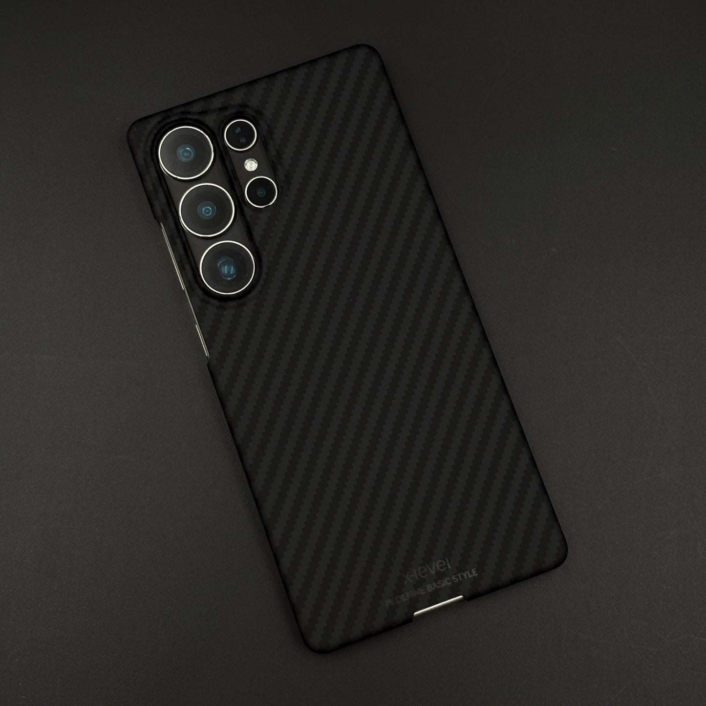 Nanofiber Carbon MagSafe Case for Samsung Galaxy S25 Ultra | Hidden Magnetic Charging | Ultra-Slim Protective Cover