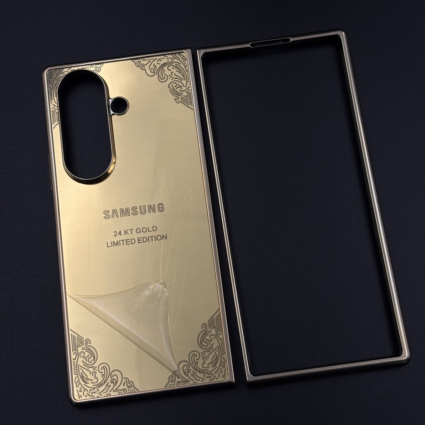 Handcrafted 24K Gold-Plated Samsung Galaxy Z Fold 8 Ultra Case