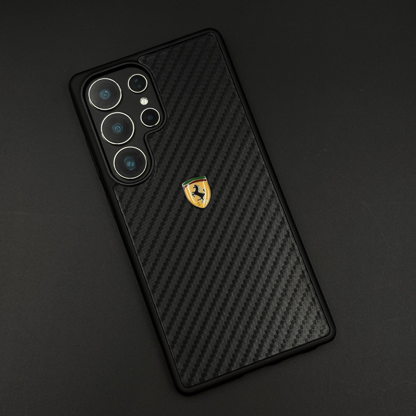 FR Carbon Fibre Case for Samsung Galaxy S25 Ultra | Iconic Racing Shield | Durable Texture