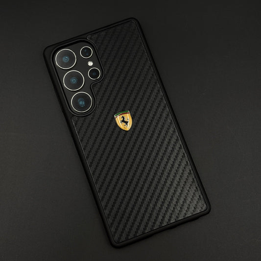 FR Carbon Fibre Case for Samsung Galaxy S25 Ultra | Iconic Racing Shield | Durable Texture