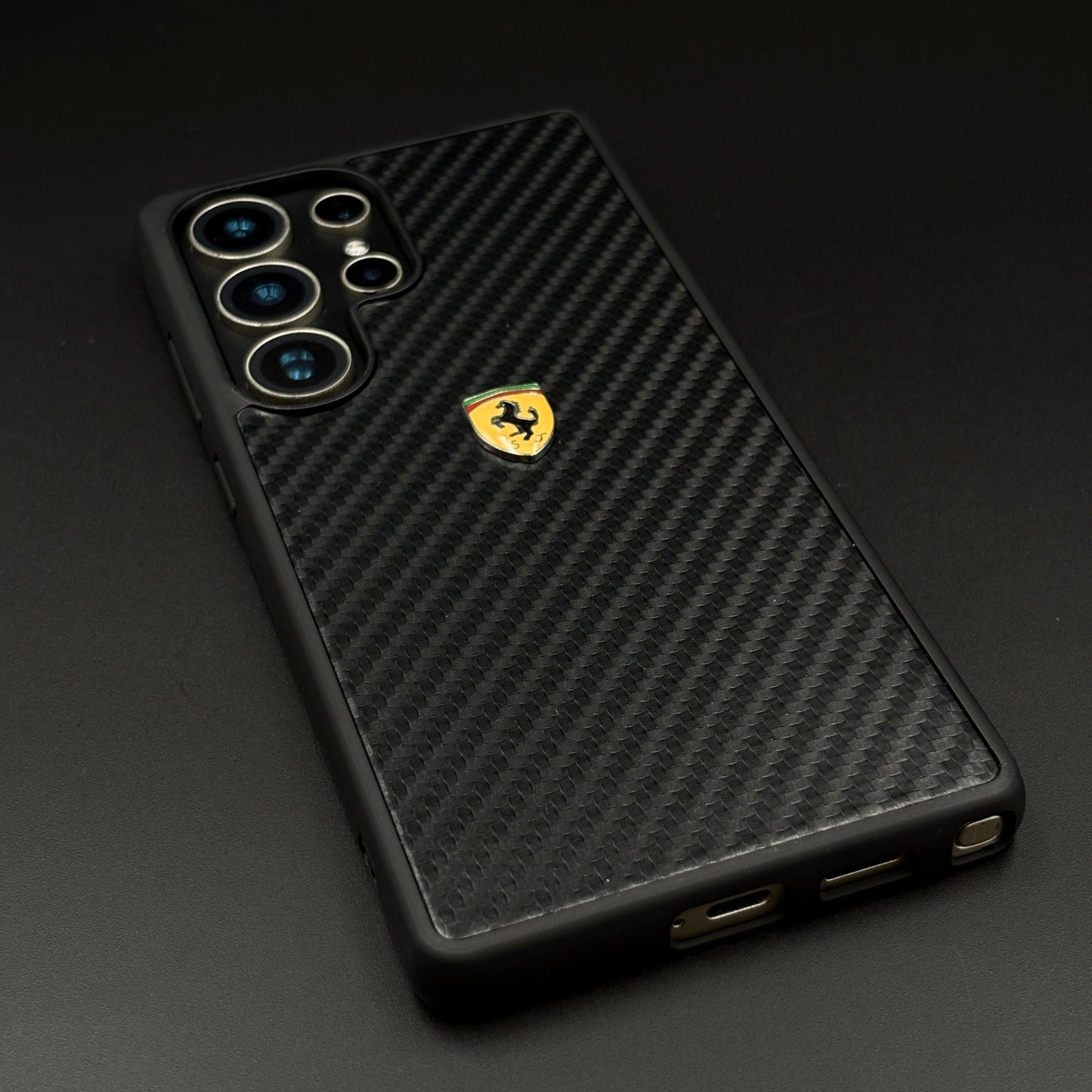 FR Carbon Fibre Case for Samsung Galaxy S25 Ultra | Iconic Racing Shield | Durable Texture
