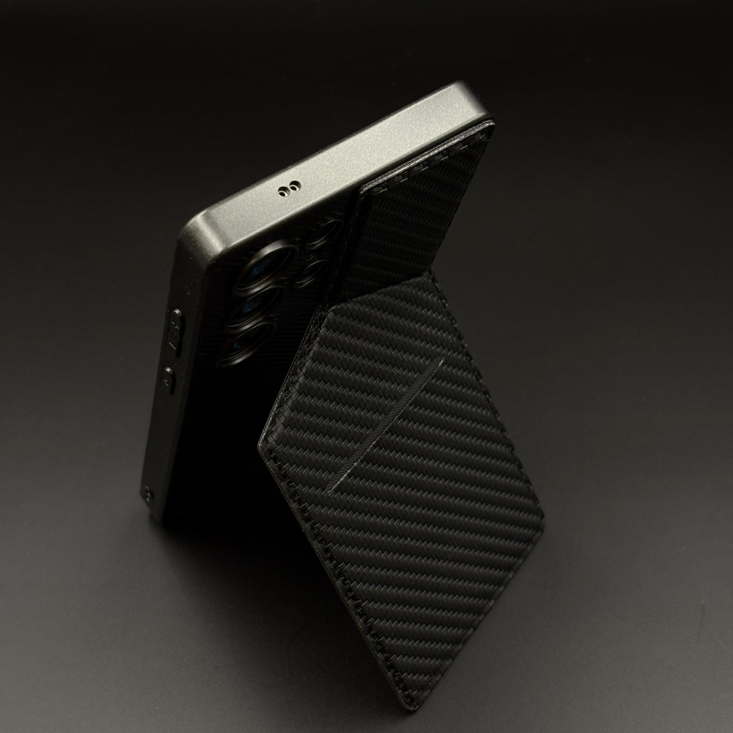 Leather Cardholder Kickstand Case for Samsung Galaxy S25 Ultra | Enhanced Camera Guard | Luxury Edition