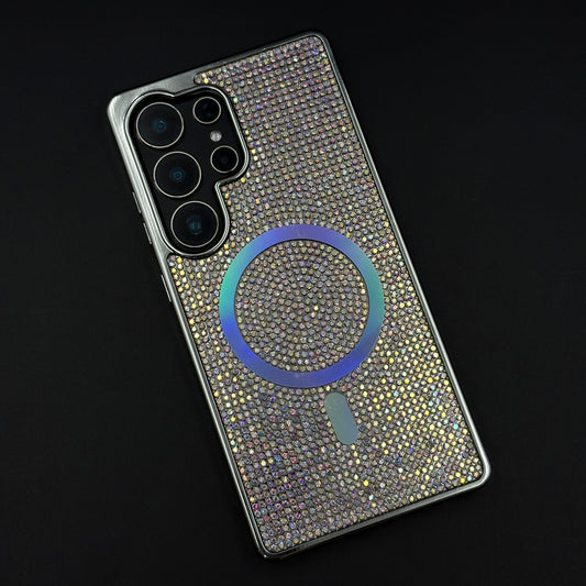 Diamond Glitter MagSafe Case for Samsung Galaxy S24 Ultra | Shimmer Finish | Protective Cover