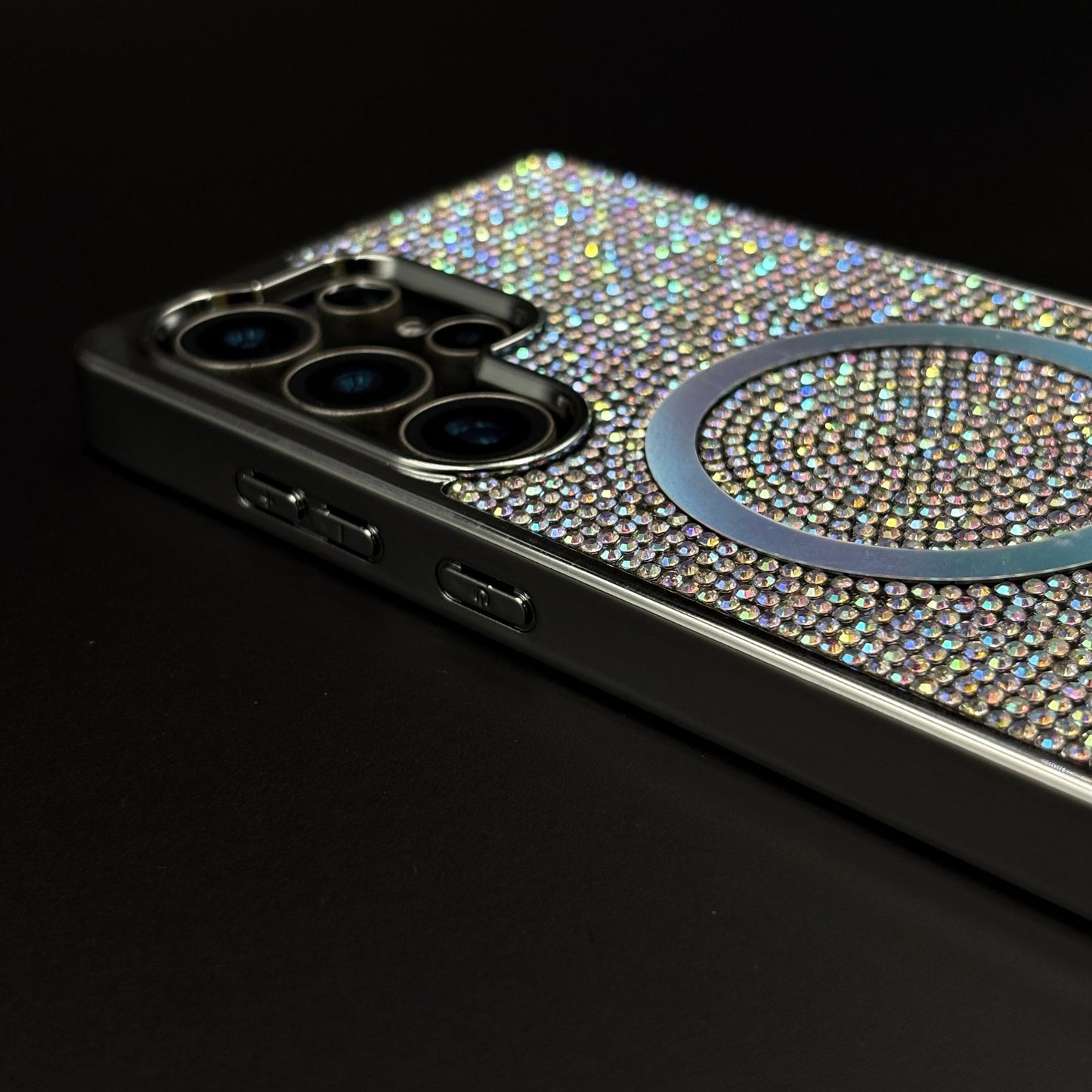 Diamond Glitter MagSafe Case for Samsung Galaxy S24 Ultra | Shimmer Finish | Protective Cover