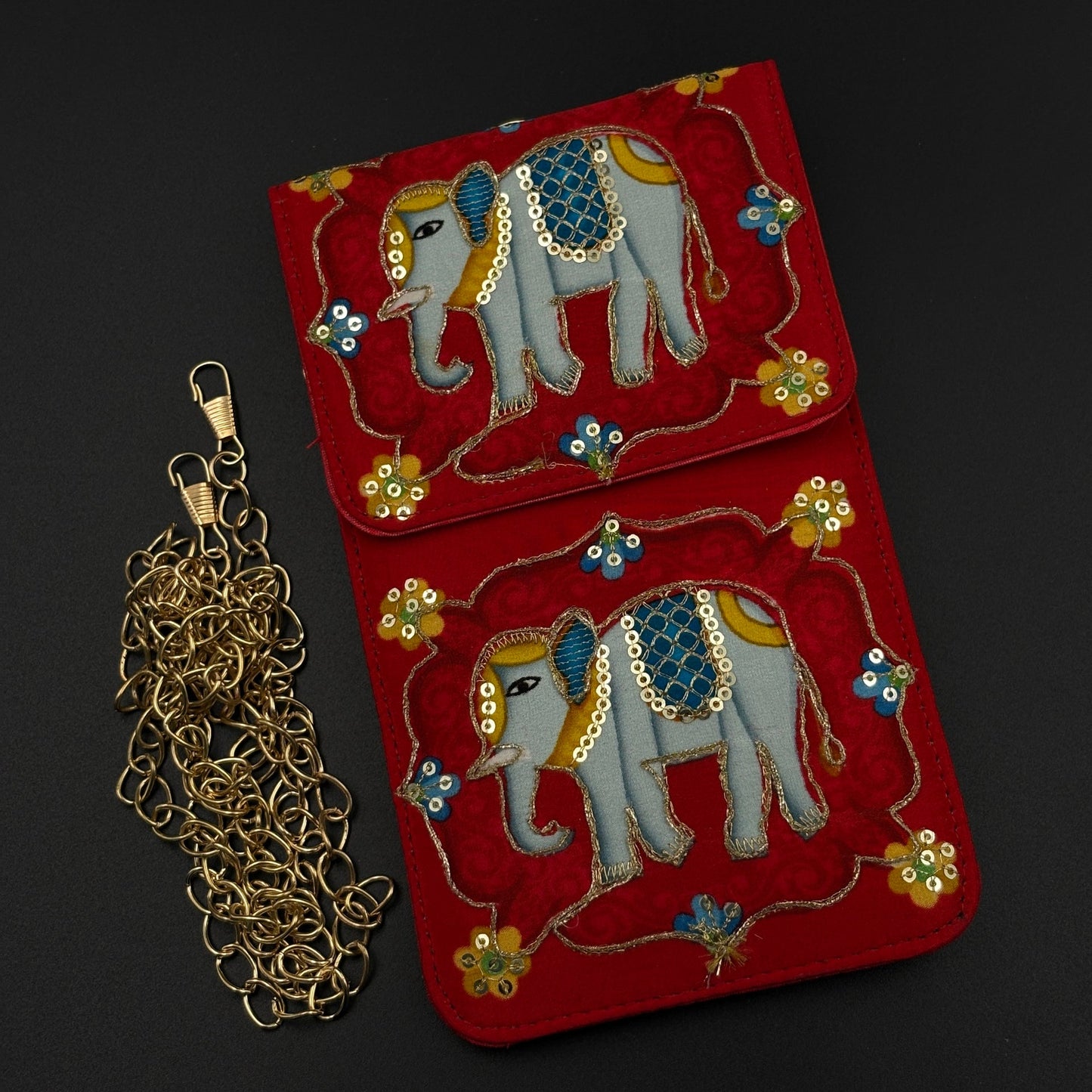 Festive Raksha Bandhan Special Universal Mobile Pouch with Sling
