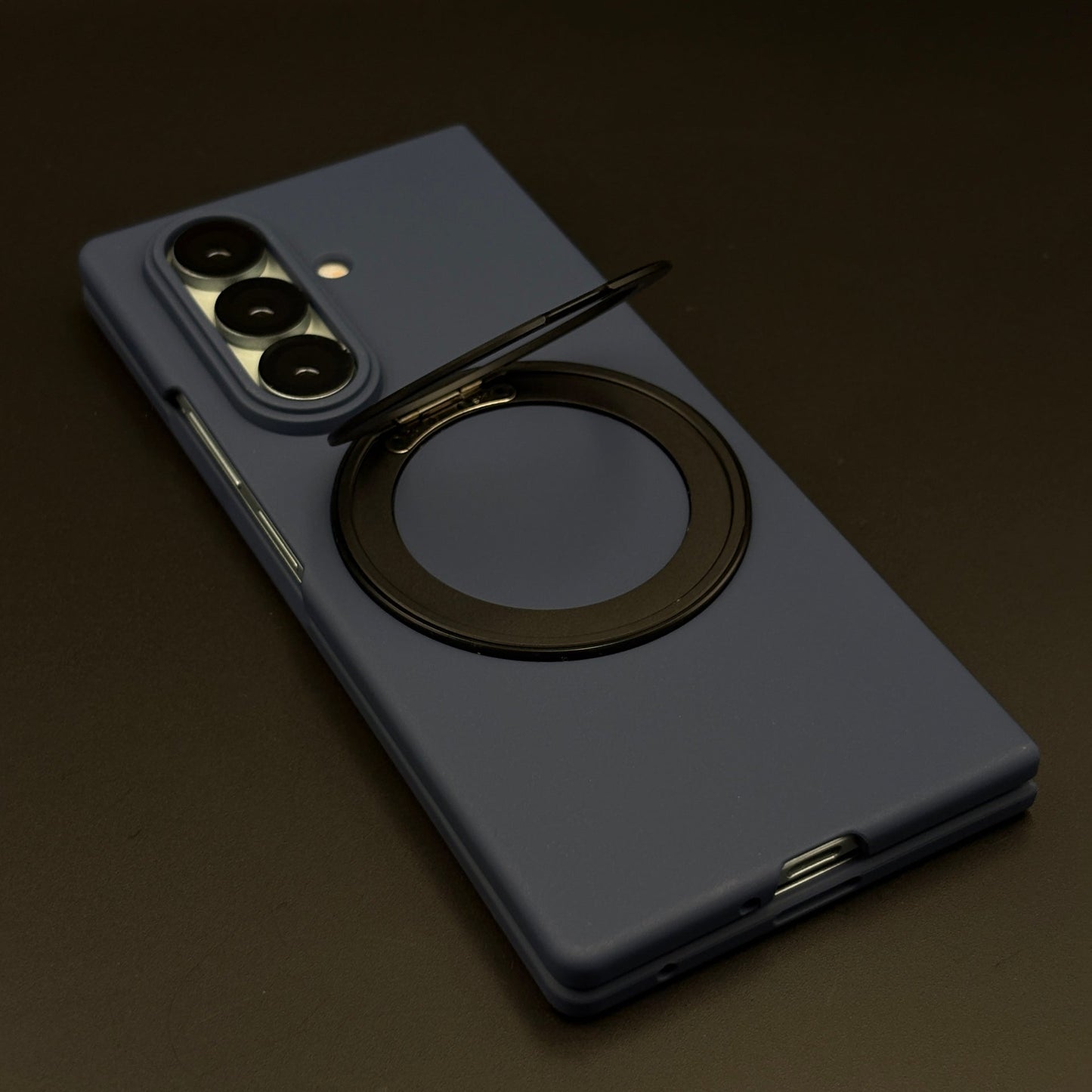 Slim Matte Case with Rotating Stand MagSafe for Samsung Galaxy Z Fold 7 | Front Screen Protector