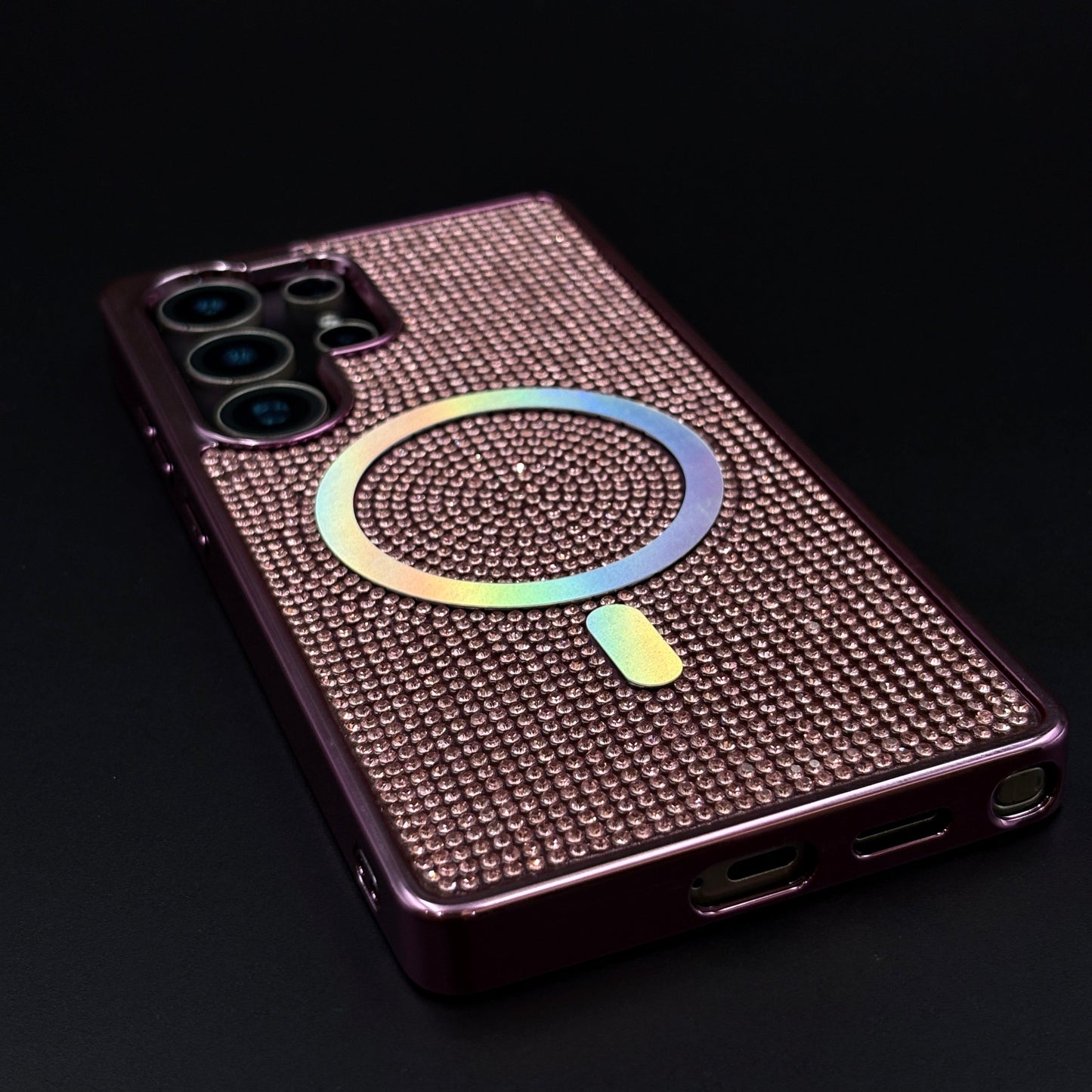 Diamond Glitter MagSafe Case for Samsung Galaxy S25 Ultra | Shimmer Finish | Protective Cover