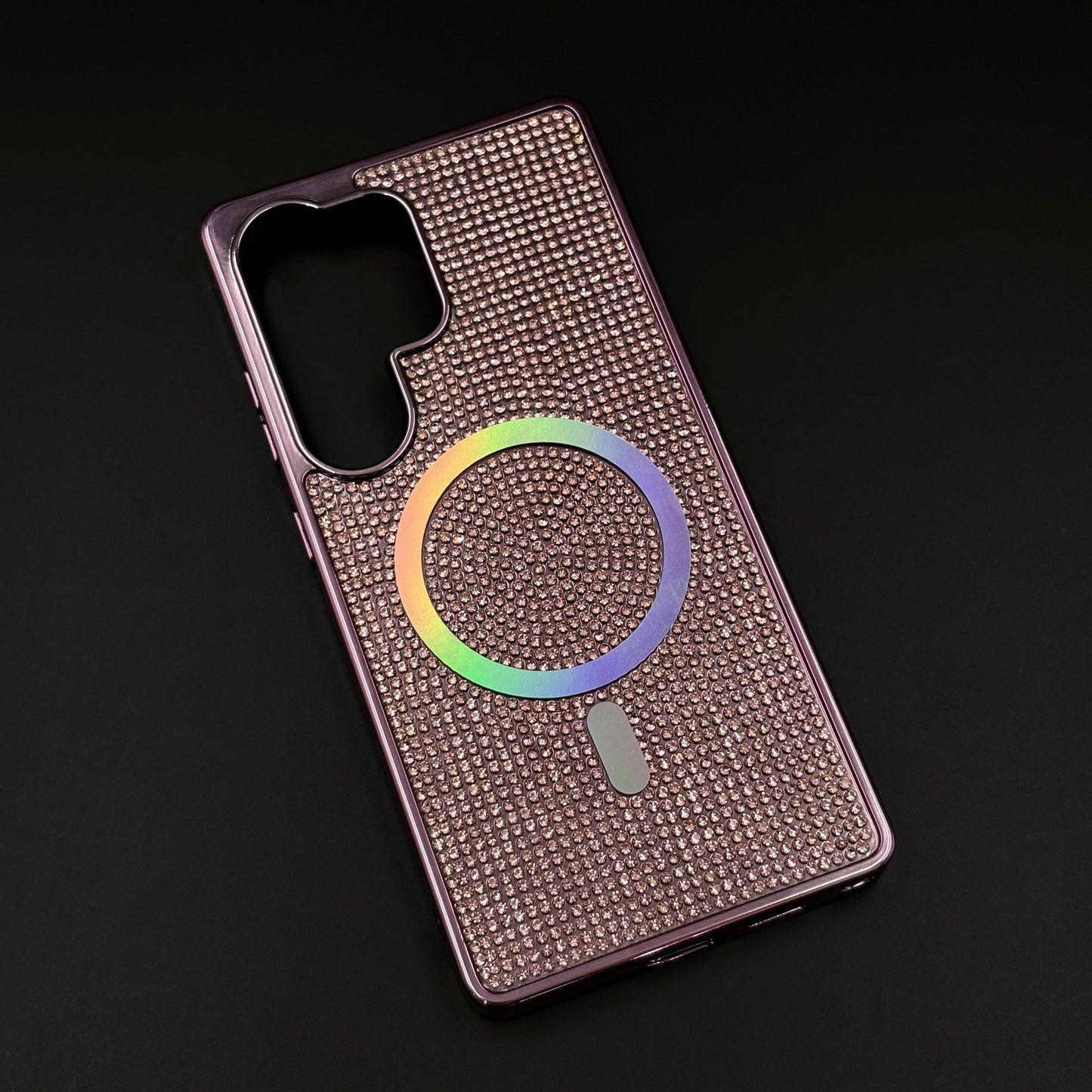 Diamond Glitter MagSafe Case for Samsung Galaxy S24 Ultra | Shimmer Finish | Protective Cover