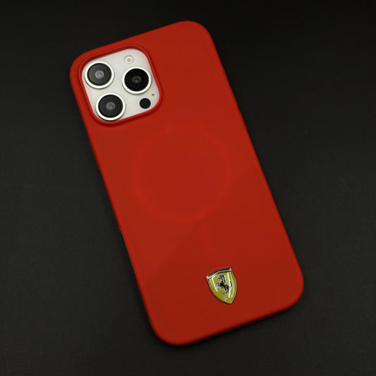 FR Silk Feel Silicone MagSafe Case for iPhone | Hidden Magnetic Charging | Soft Touch