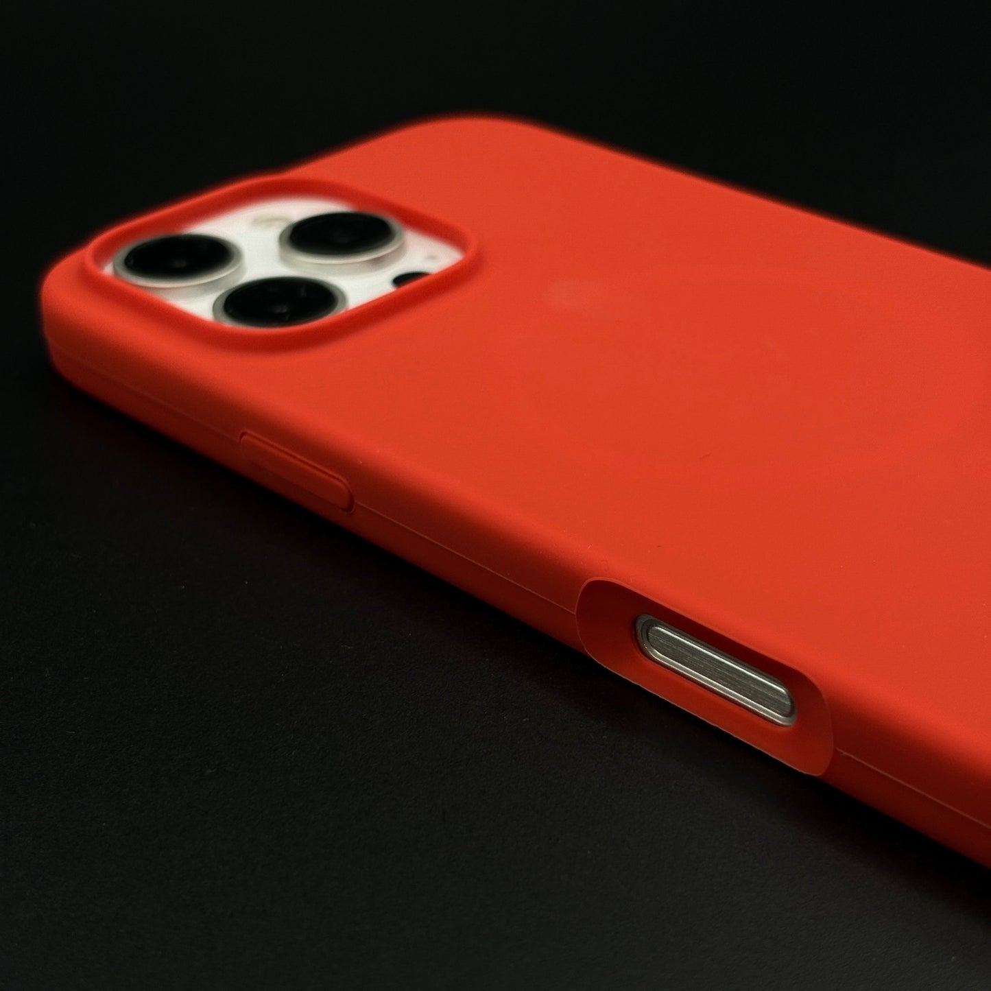 FR Silk Feel Silicone MagSafe Case for iPhone | Hidden Magnetic Charging | Soft Touch