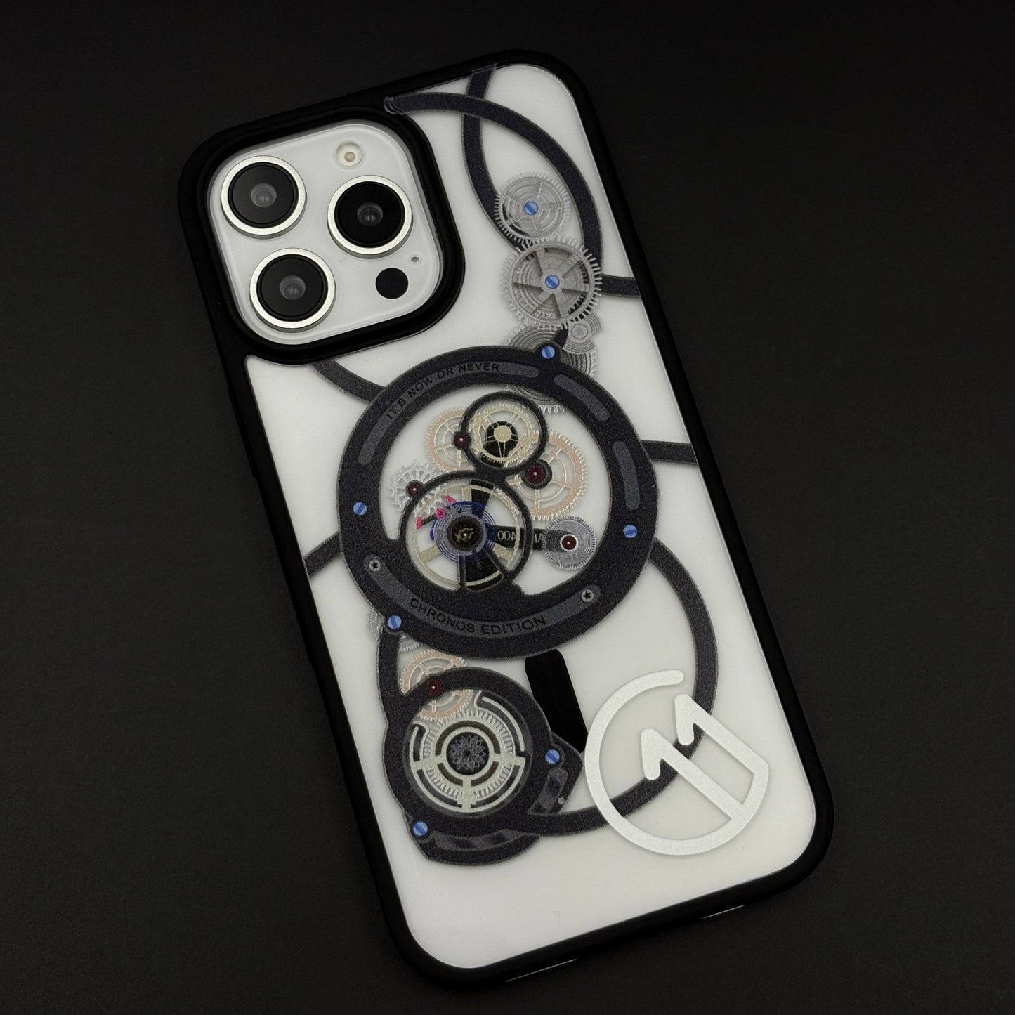 Chronos Gear Edition MagSafe Case for iPhone Series | Mechanical Design Shockproof Cover