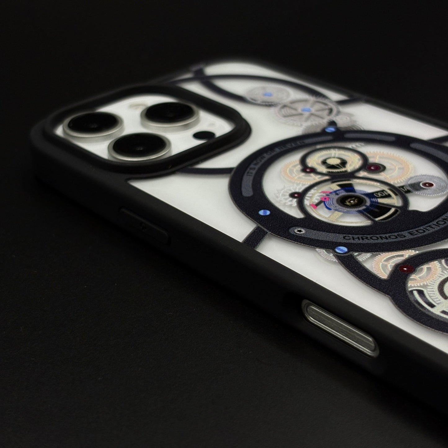 Chronos Gear Edition MagSafe Case for iPhone Series | Mechanical Design Shockproof Cover