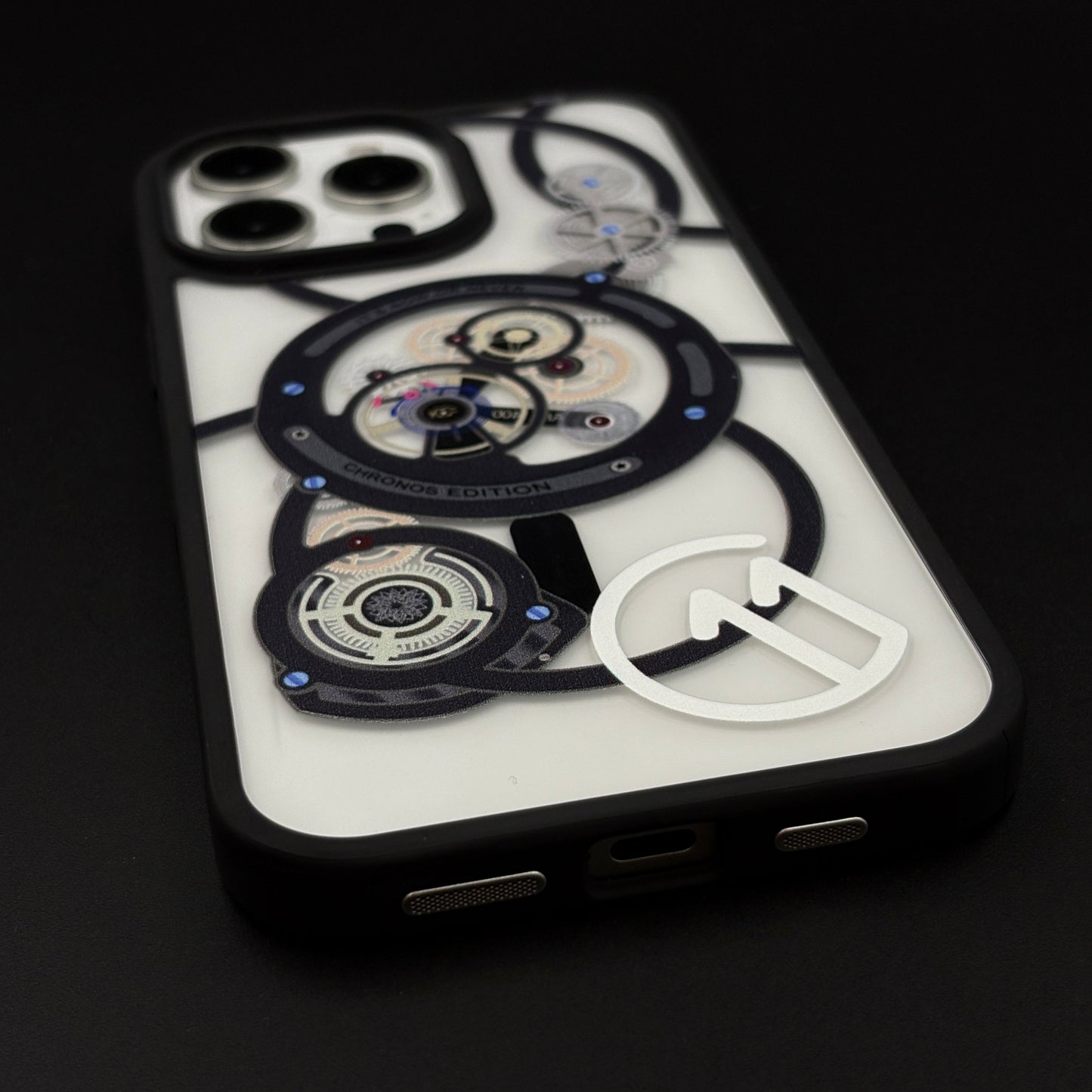 Chronos Gear Edition MagSafe Case for iPhone Series | Mechanical Design Shockproof Cover