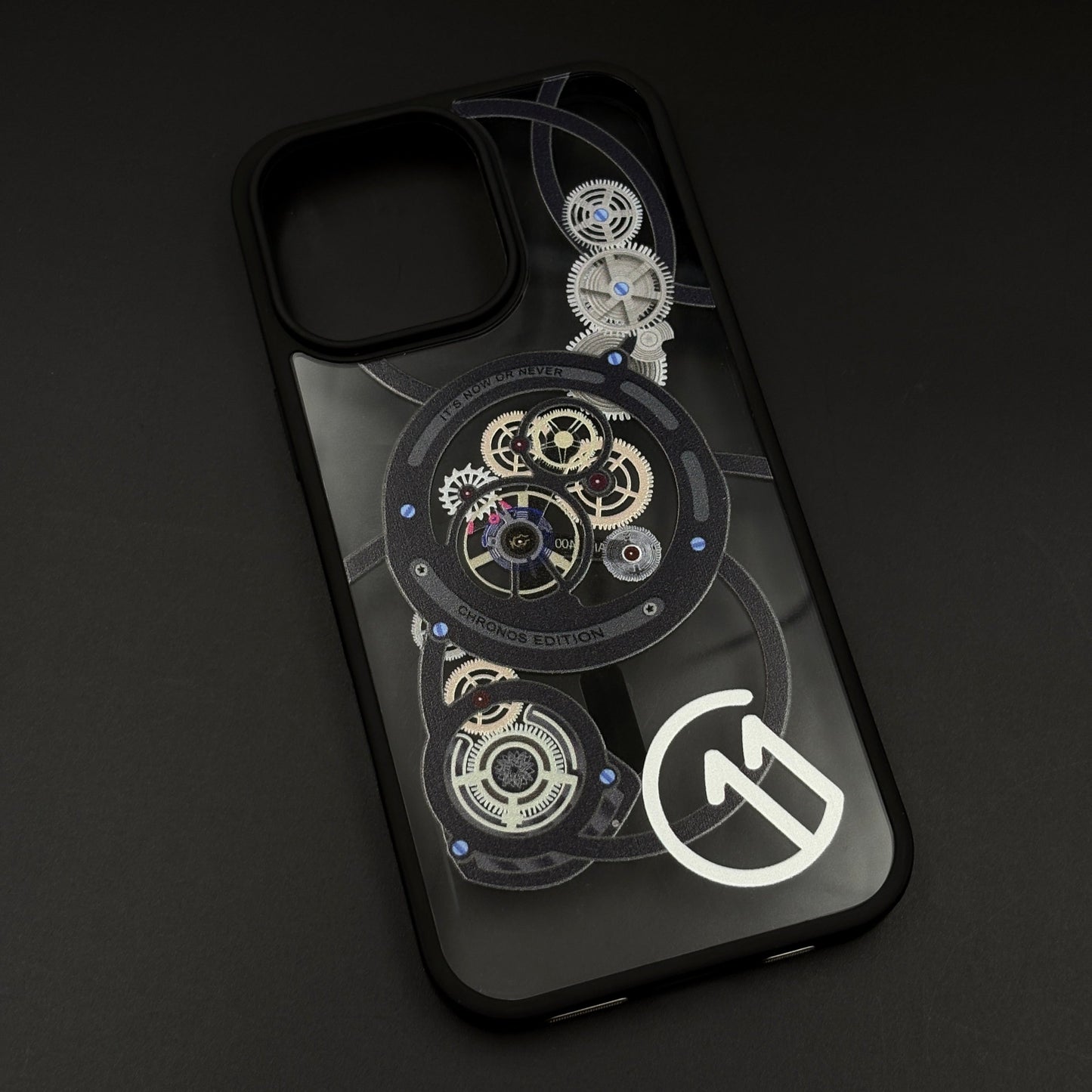 Chronos Gear Edition MagSafe Case for iPhone Series | Mechanical Design Shockproof Cover