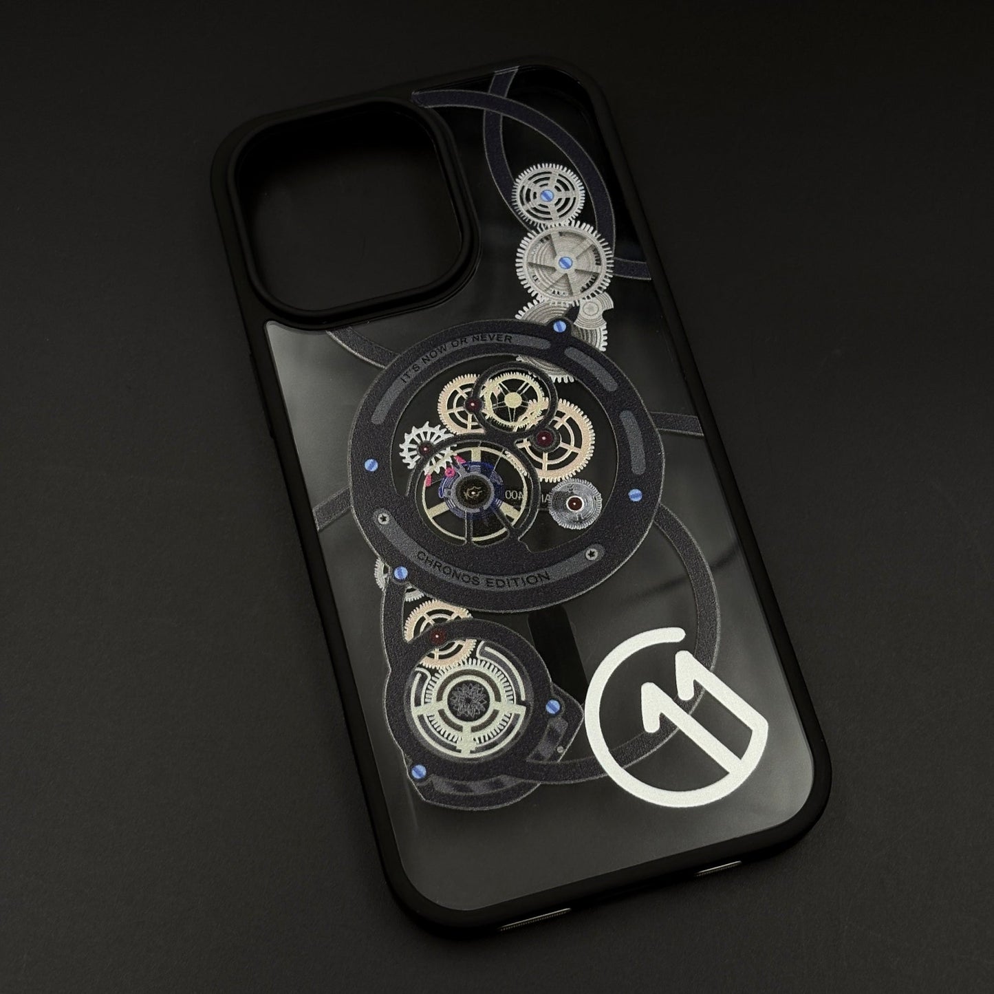 Chronos Gear Edition MagSafe Case for iPhone Series | Mechanical Design Shockproof Cover