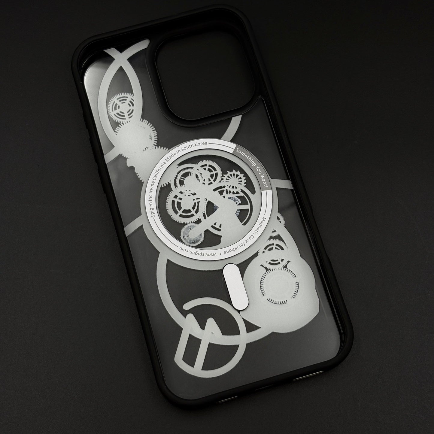 Chronos Gear Edition MagSafe Case for iPhone Series | Mechanical Design Shockproof Cover