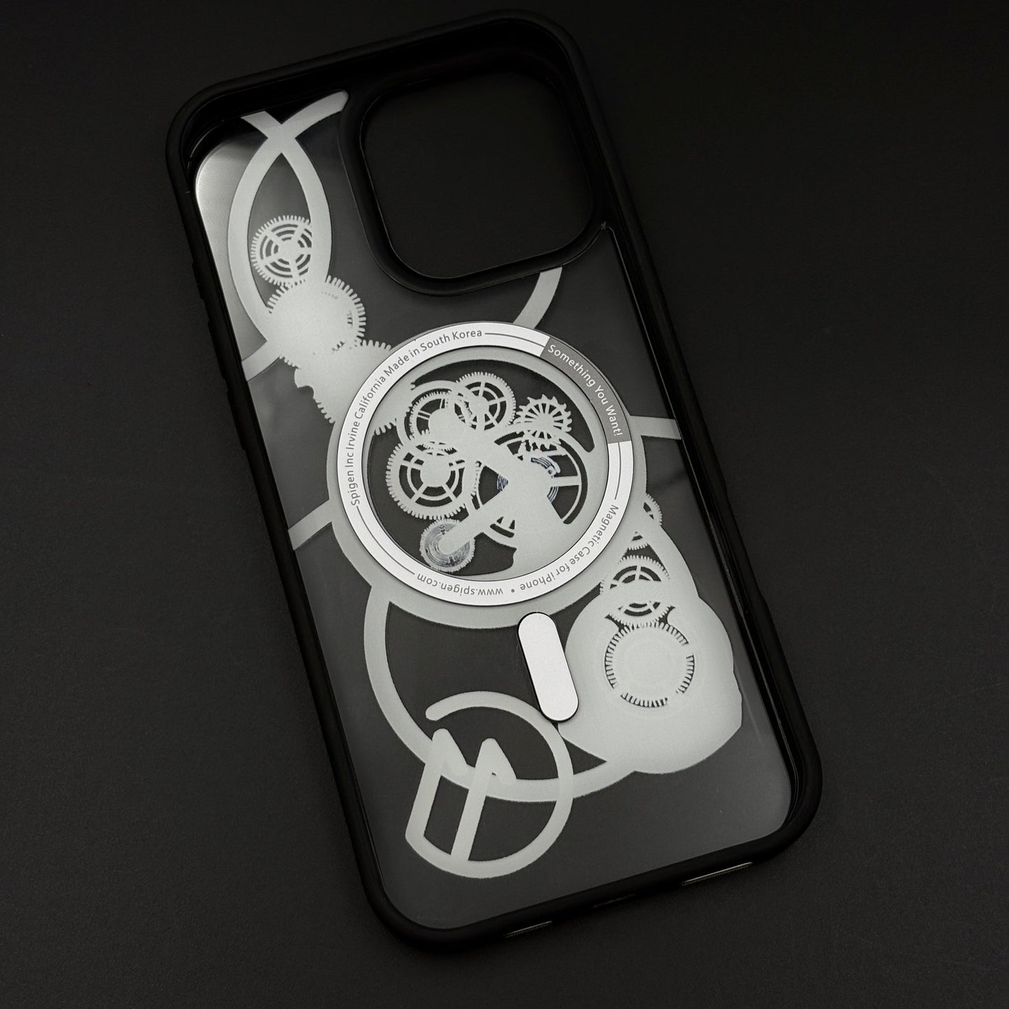 Chronos Gear Edition MagSafe Case for iPhone Series | Mechanical Design Shockproof Cover