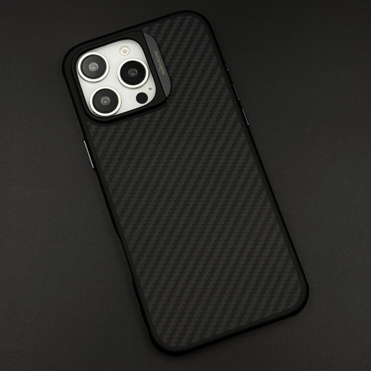 Nillkin Carbon Fiber MagSafe Case for iPhone 16 Pro Max | Slim Shockproof Cover | Hidden Magnetic Ring