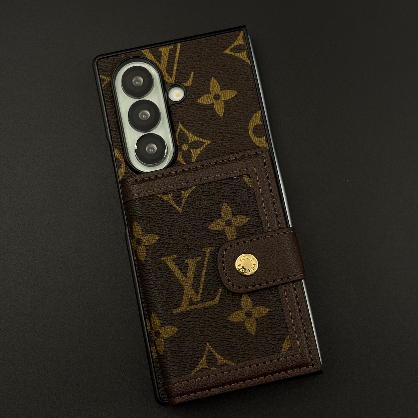 Luxury Cardholder Wallet Case for Samsung Galaxy Z Fold 7