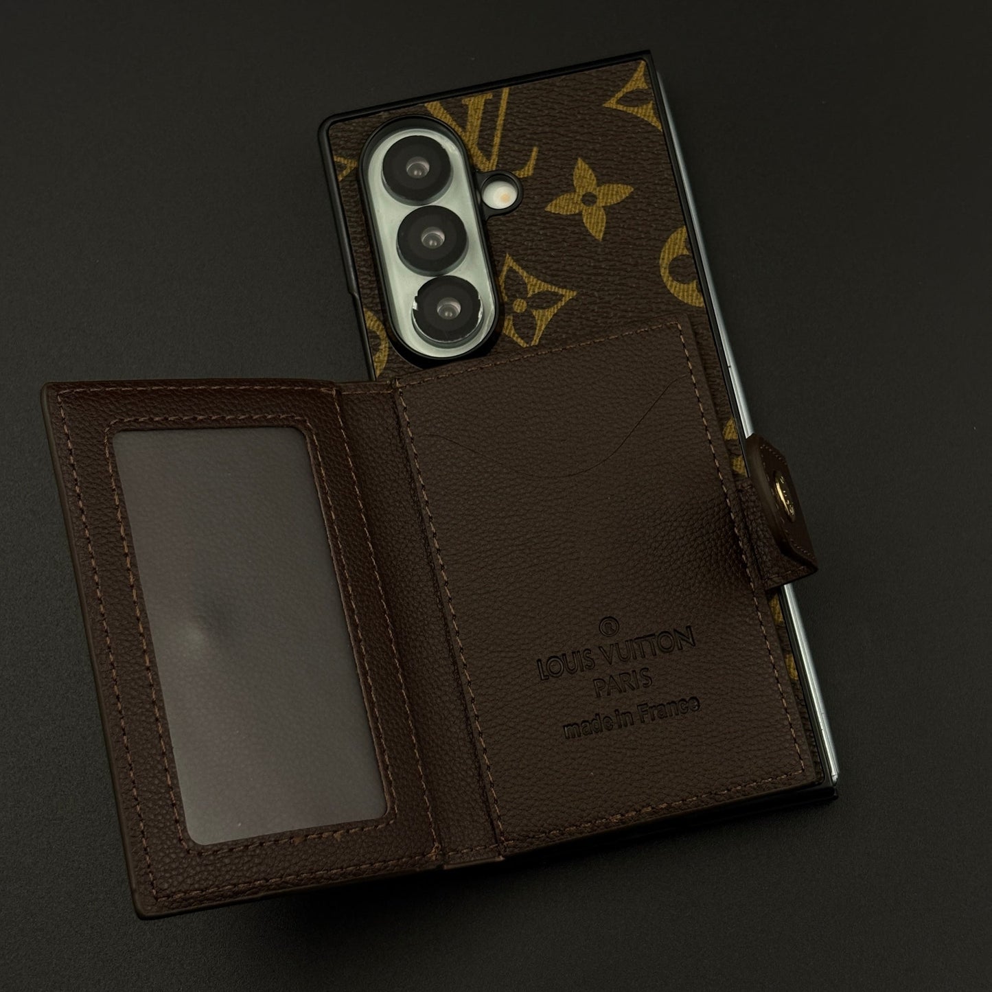 Luxury Cardholder Wallet Case for Samsung Galaxy Z Fold 7