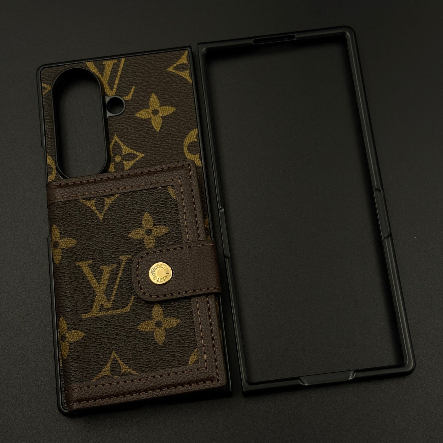 Luxury Cardholder Wallet Case for Samsung Galaxy Z Fold 7