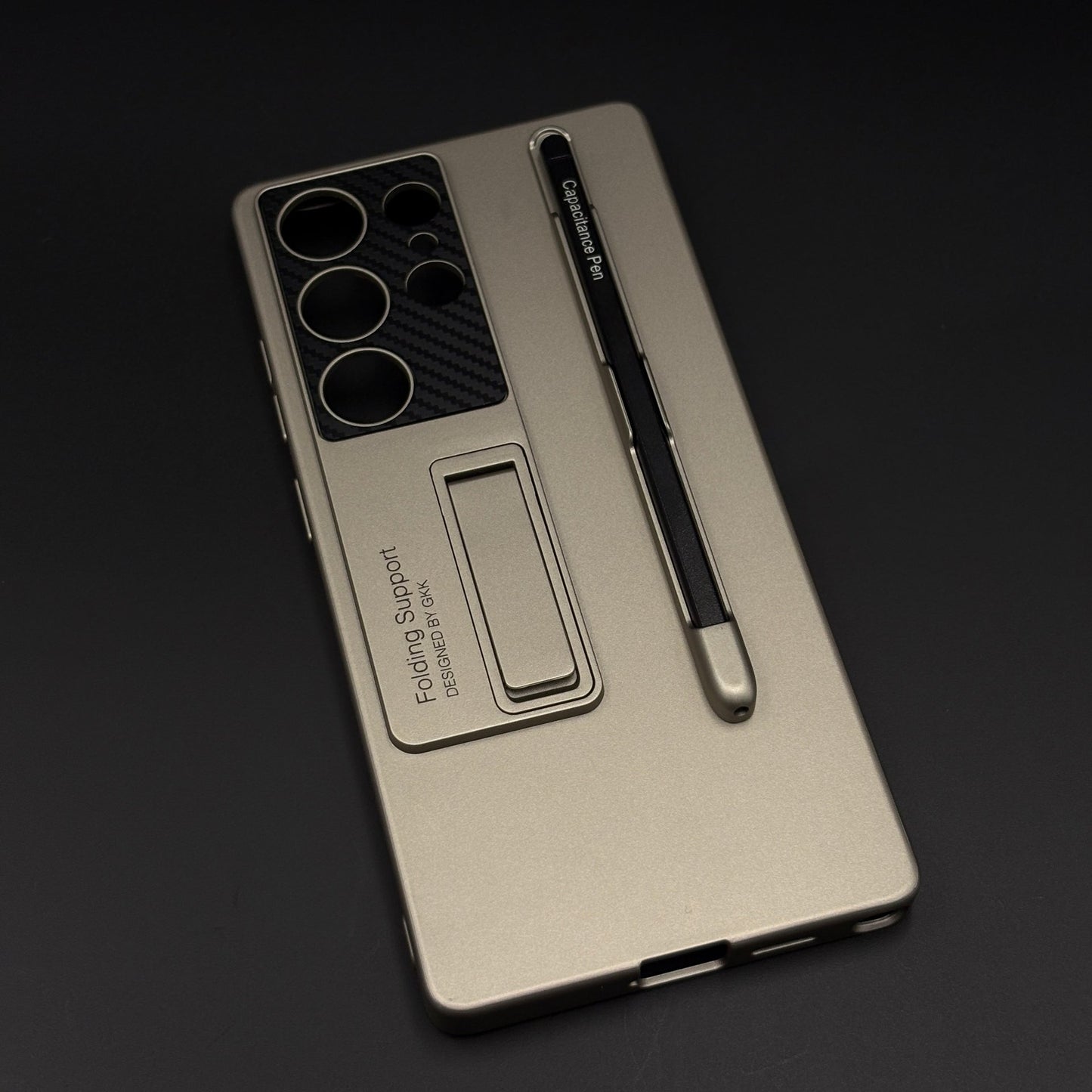 Matte Case with S Pen Camera Protection for Samsung Galaxy S25 Ultra | Kickstand Function