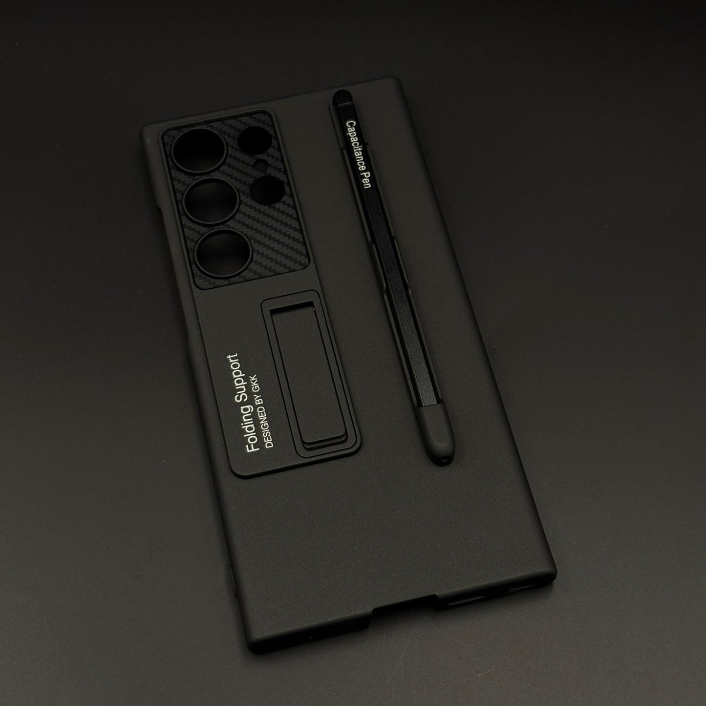 Matte Case with S Pen Camera Protection for Samsung Galaxy S25 Ultra | Kickstand Function