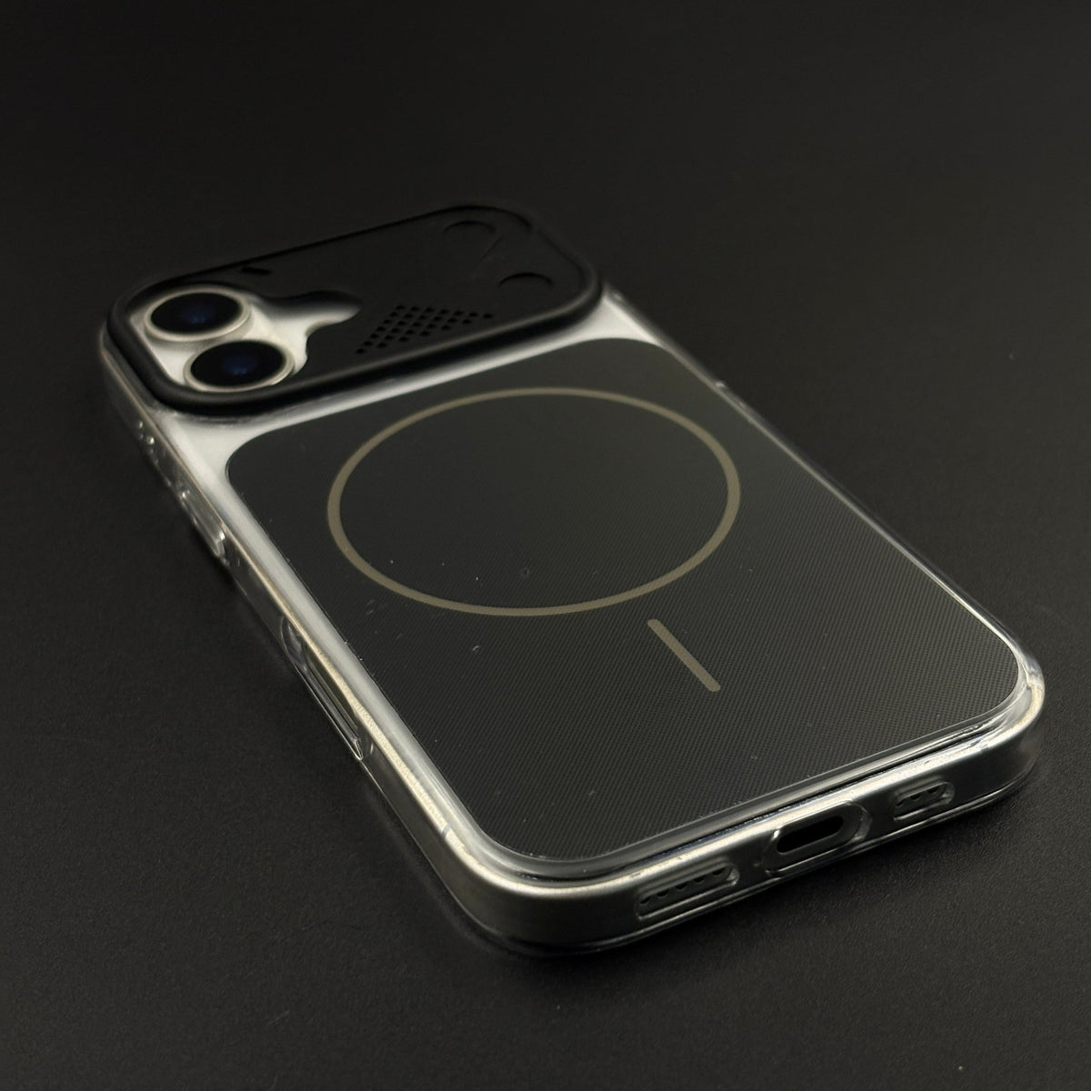 Raised Bezel Camera Protection MagSafe TPU Case Cover for iPhone 17