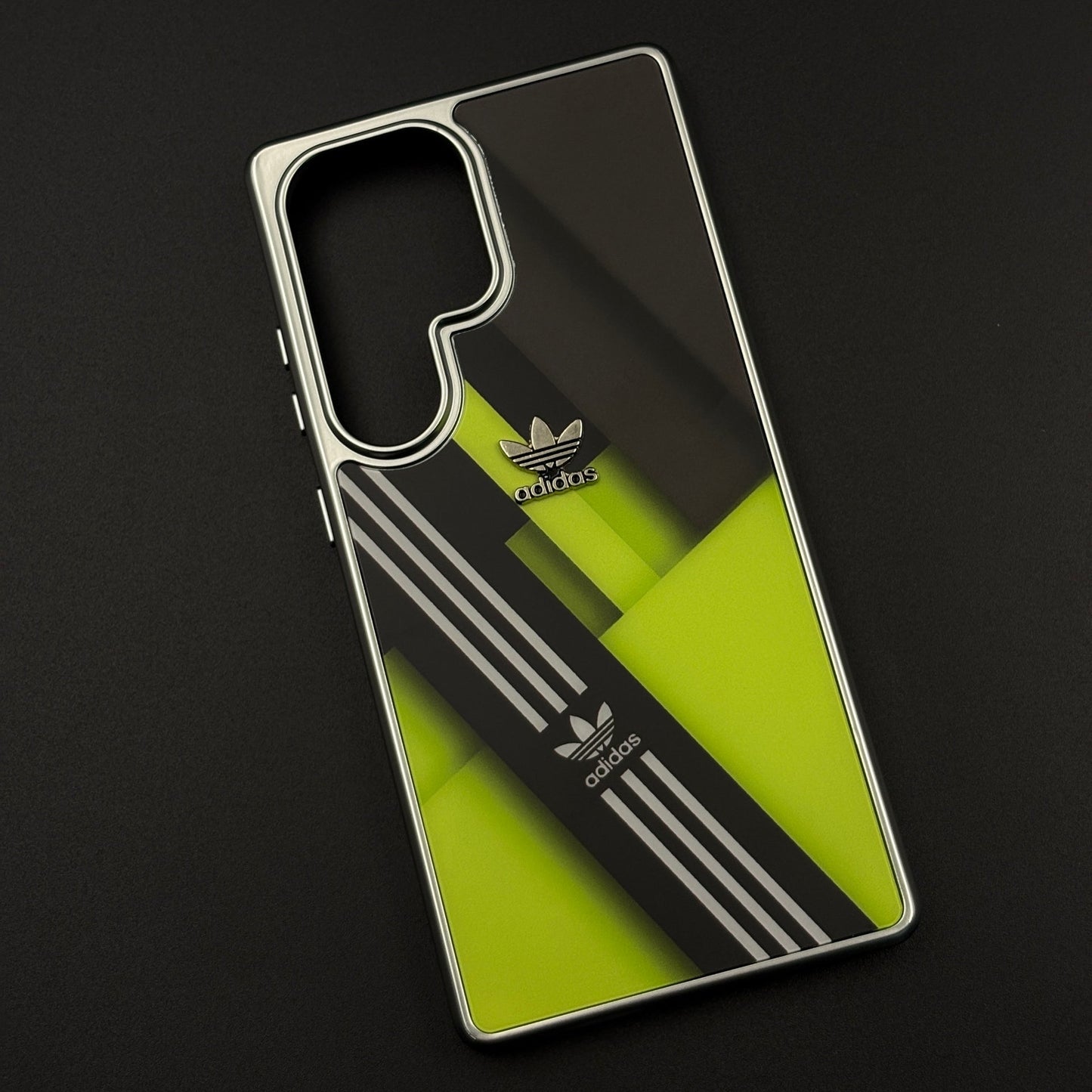 Luxury Sport-Brand Neon Sprint Case with Metal-Style Frame for Samsung Galaxy S25 Ultra
