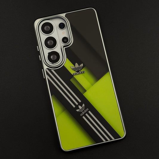 Luxury Sport-Brand Neon Sprint Case with Metal-Style Frame for Samsung Galaxy S26 Ultra