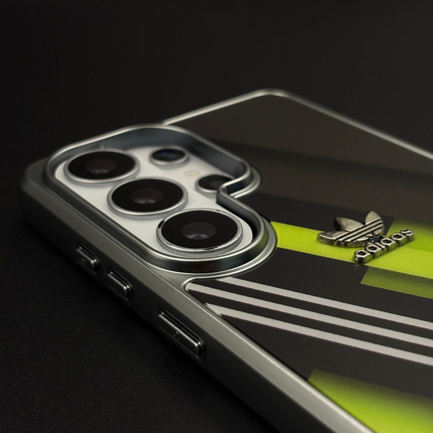 Luxury Sport-Brand Neon Sprint Case with Metal-Style Frame for Samsung Galaxy S26 Ultra