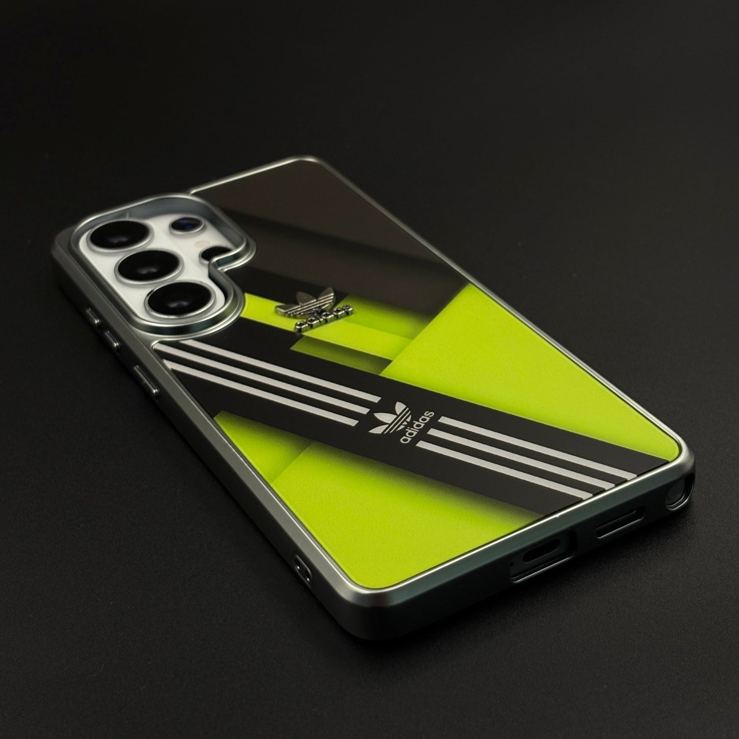 Luxury Sport-Brand Neon Sprint Case with Metal-Style Frame for Samsung Galaxy S26 Ultra