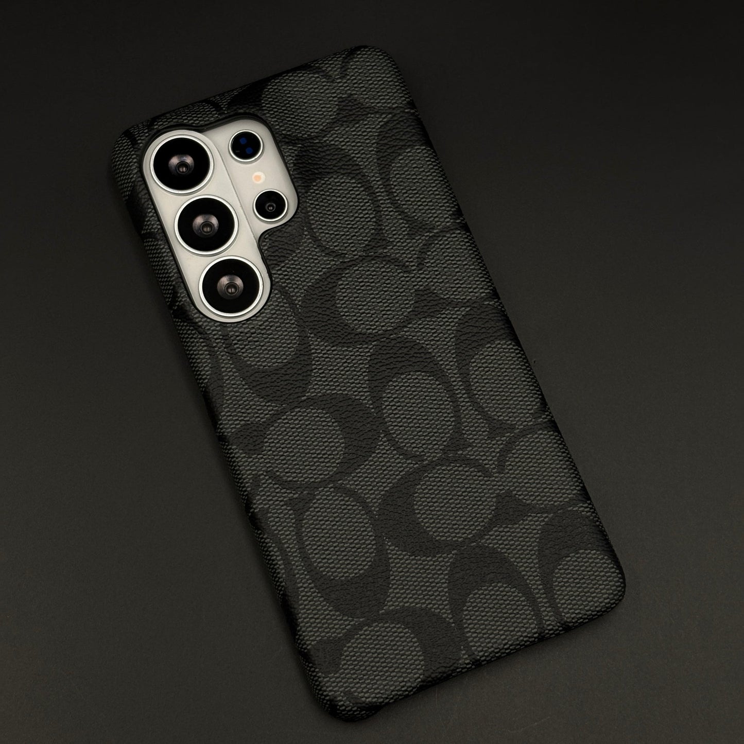 Brown Monogram Pattern Mobile Case Cover for Samsung Galaxy S26 Ultra