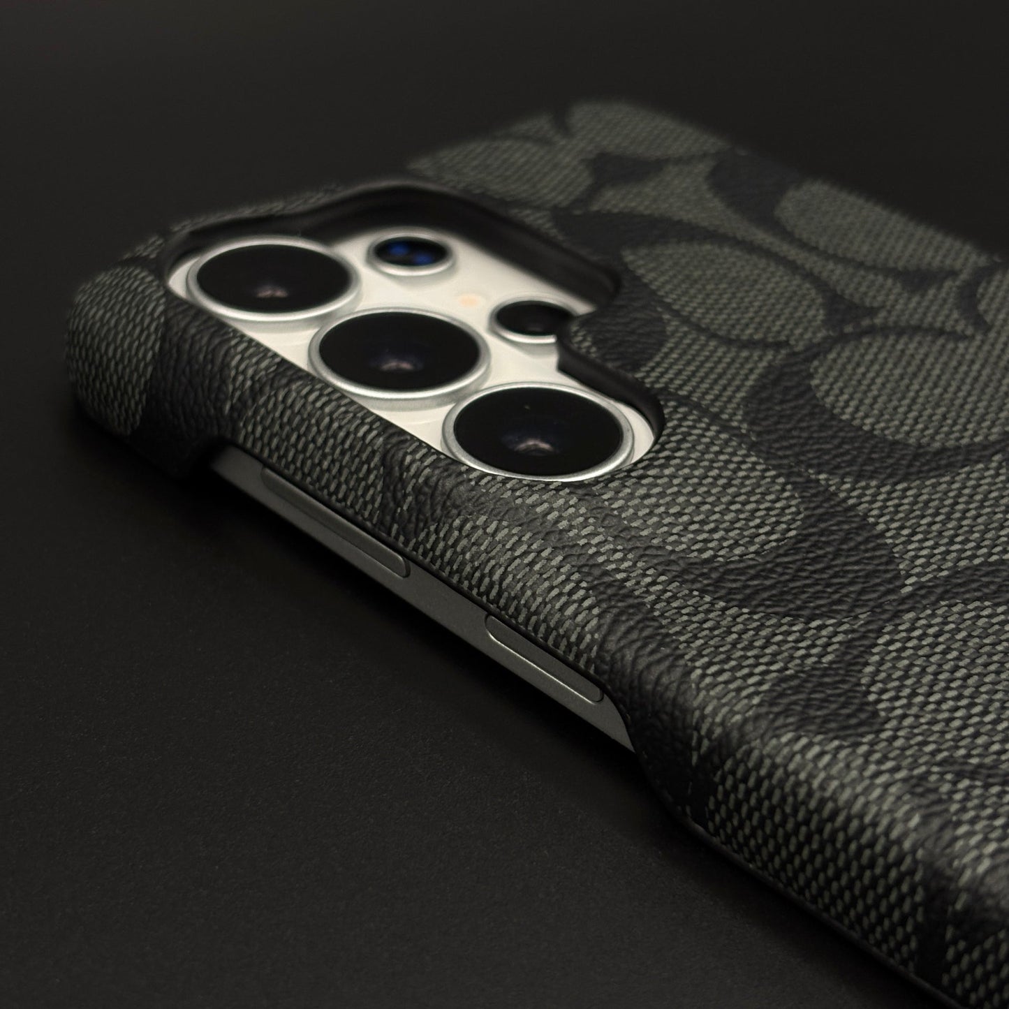 Brown Monogram Pattern Mobile Case Cover for Samsung Galaxy S26 Ultra