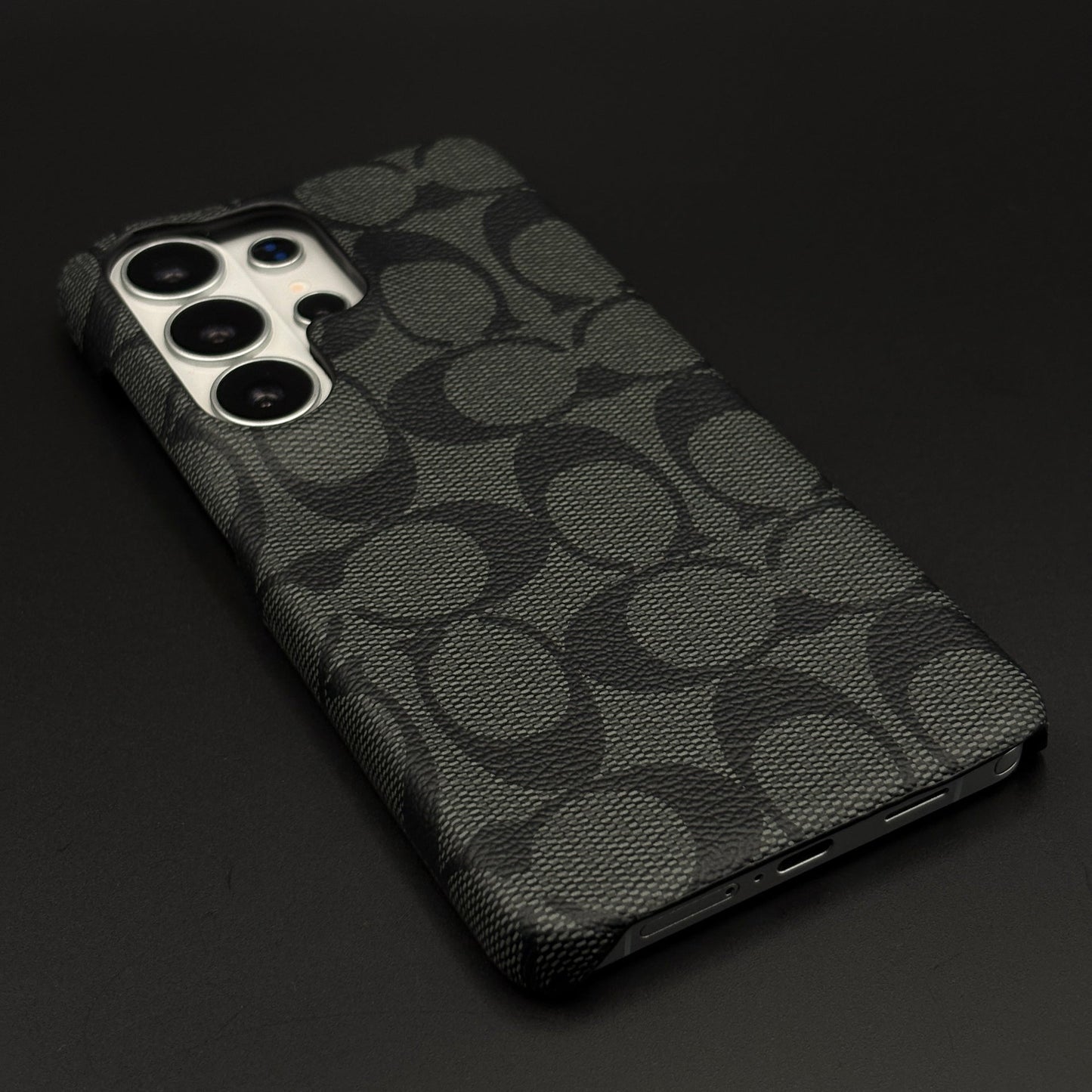 Brown Monogram Pattern Mobile Case Cover for Samsung Galaxy S26 Ultra