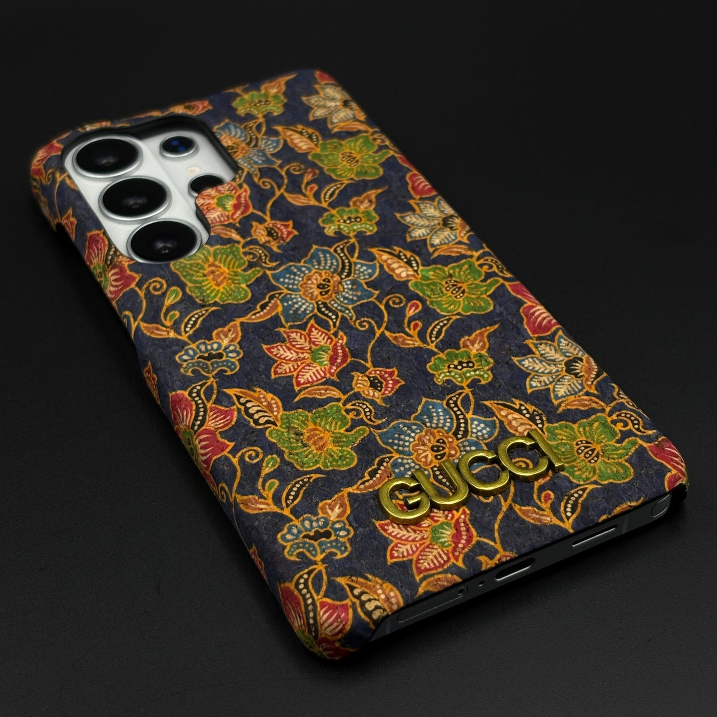 Branded GG Floral Tapestry Mobile Case Cover for Samsung Galaxy S26 Ultra