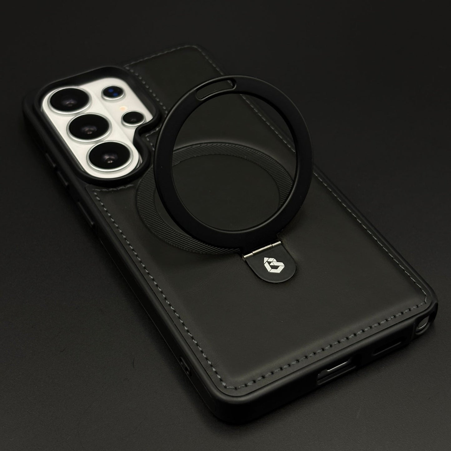 Leather Texture MagSafe Mobile Case Cover for Samsung Galaxy S26 Ultra