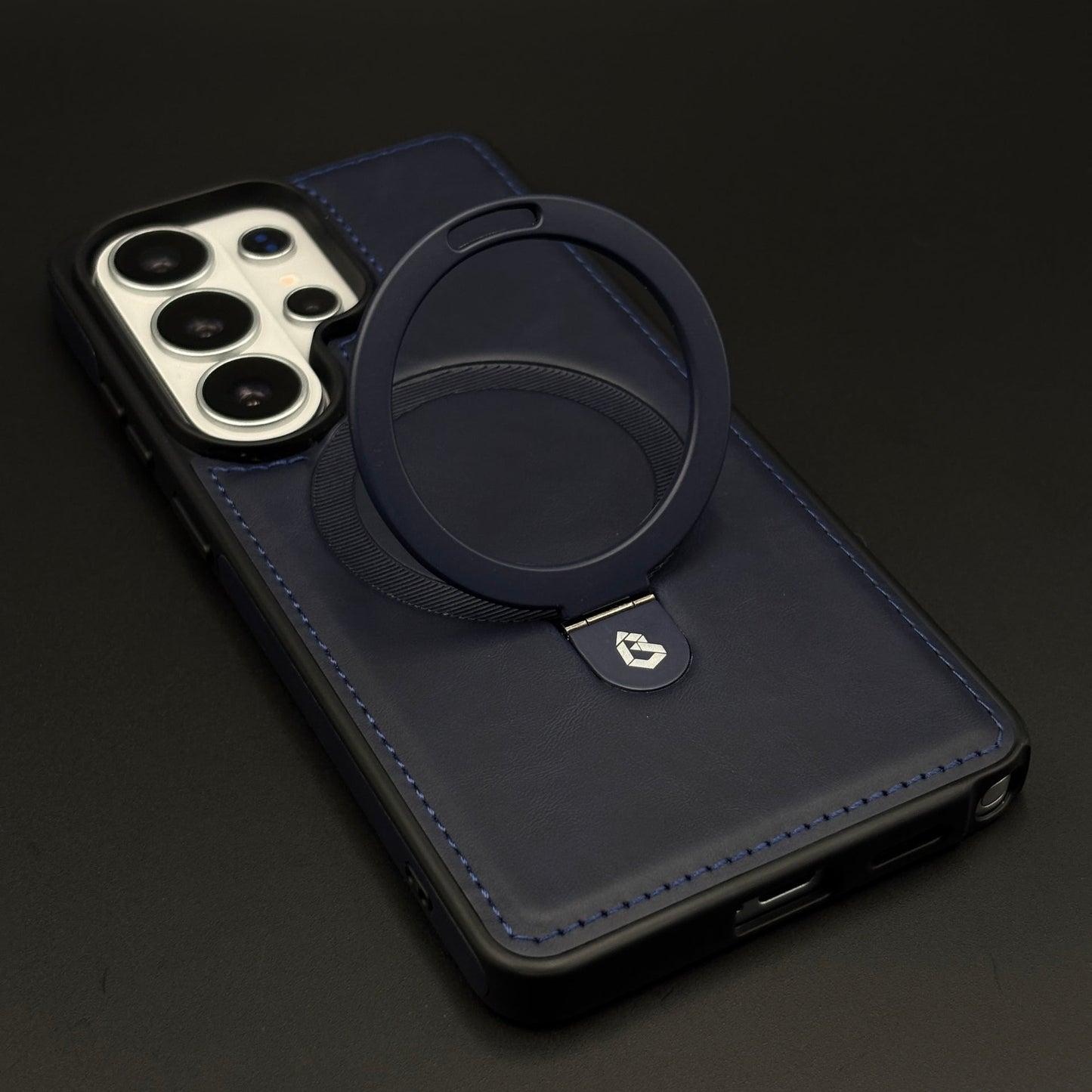 Leather Texture MagSafe Mobile Case Cover for Samsung Galaxy S26 Ultra